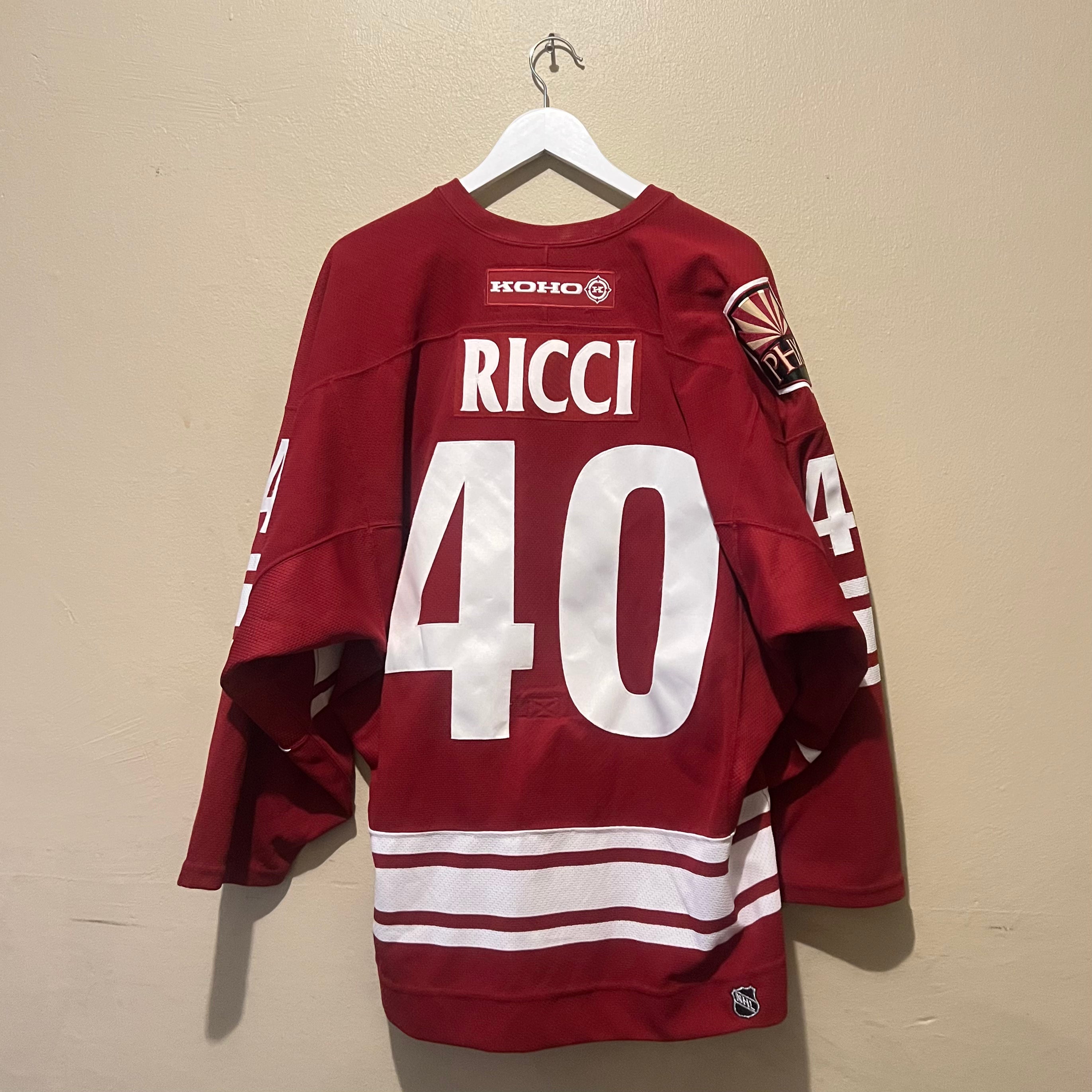 Koho Arizona Coyotes Ricci #40 NHL Jersey