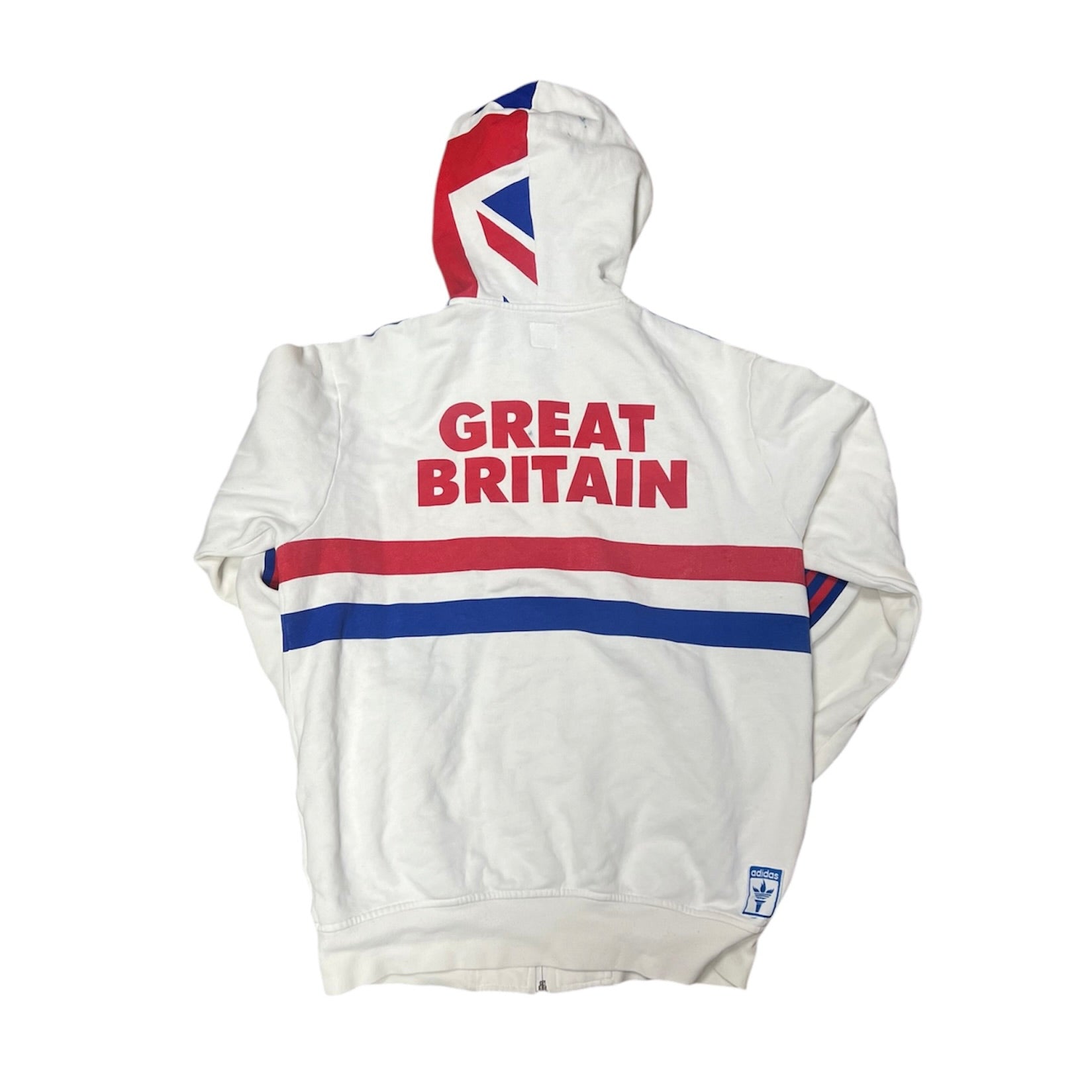 Adidas Great Britain Olympics Beijing 2008 Full Zip Hoodie