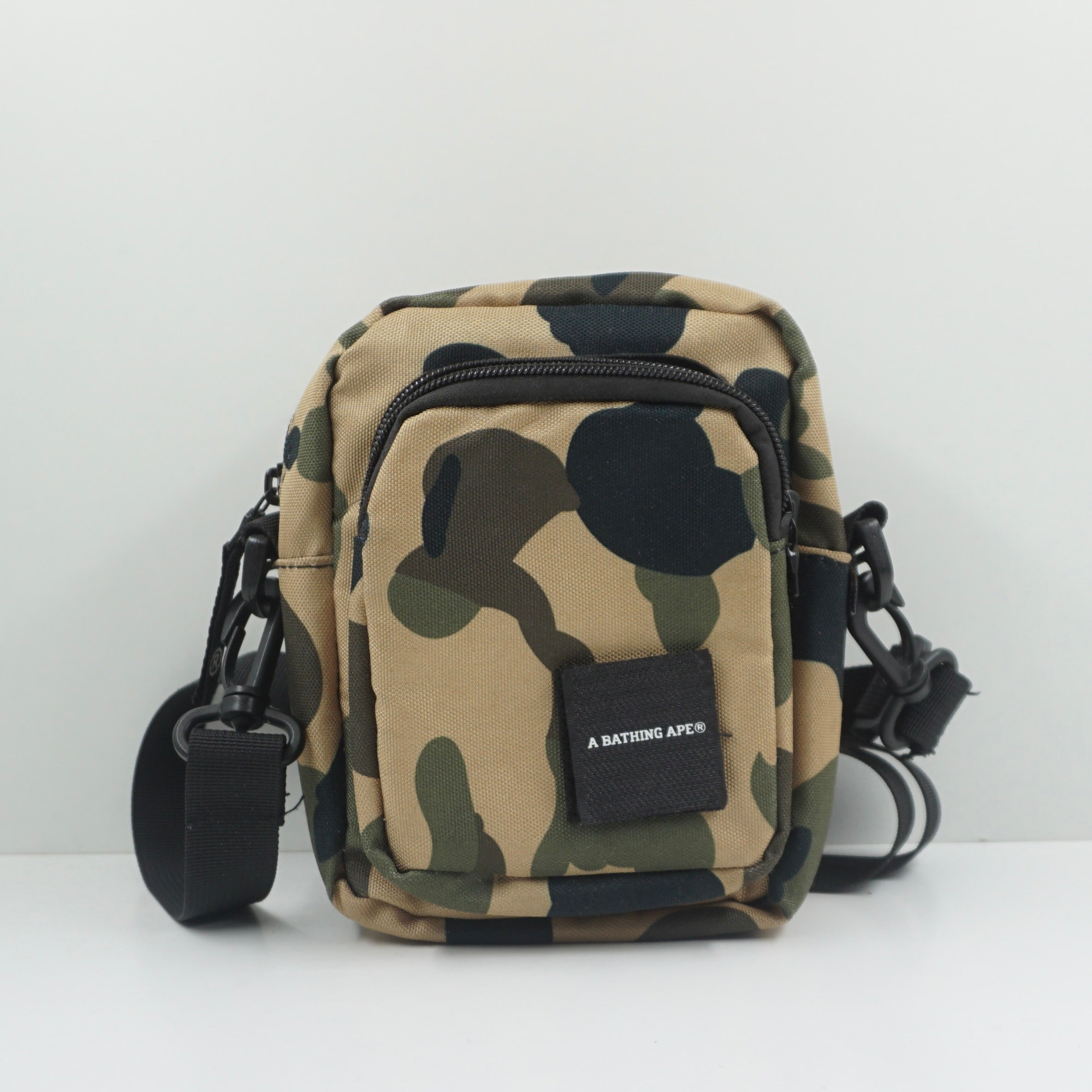 A Bathing Ape Cordura Camoflauge Mini Shoulder Bag