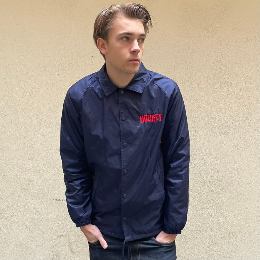 Hockey x Independent Navy Red Coah Jacket