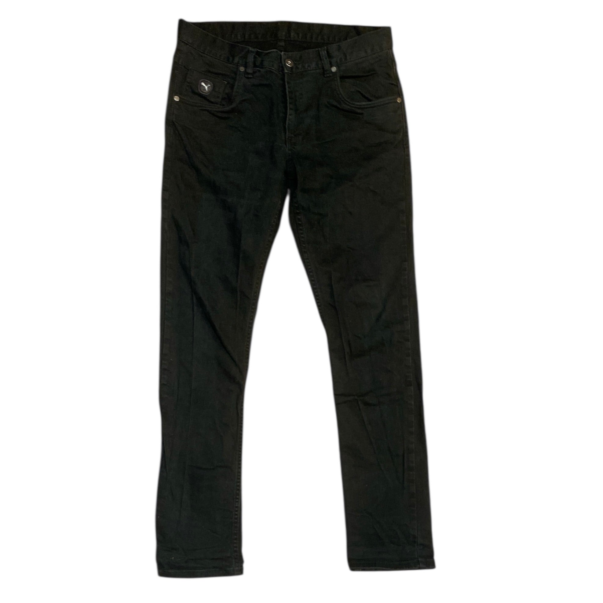 Puma Denim Slim Fit Black Jeans