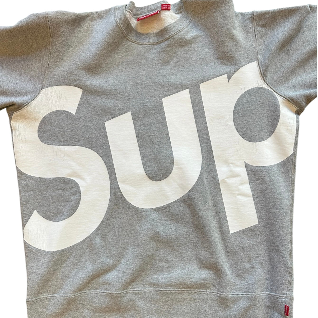 Supreme SS13 SUP Grey Sweatshirt