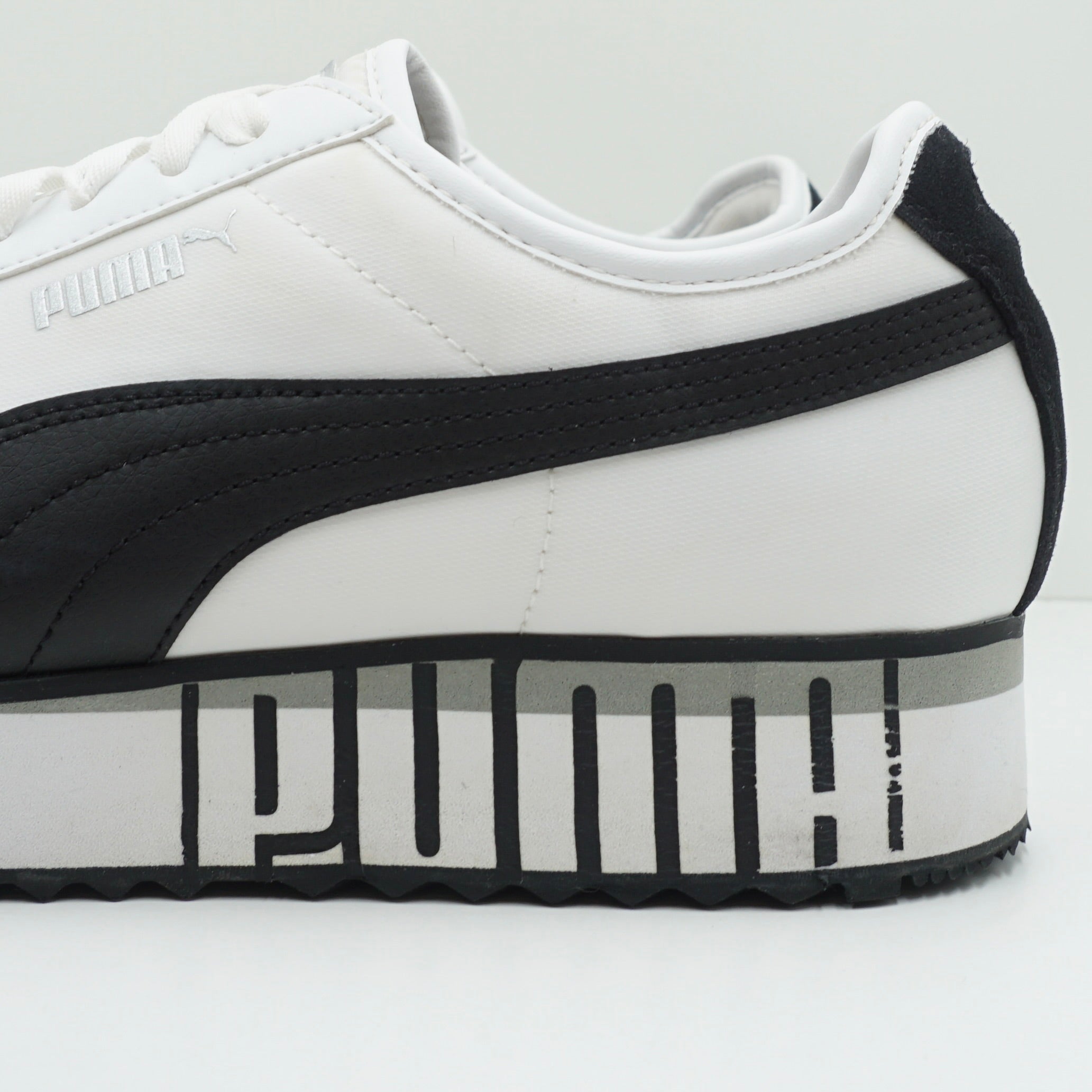 Puma Roma Amor Logo White Black (W)