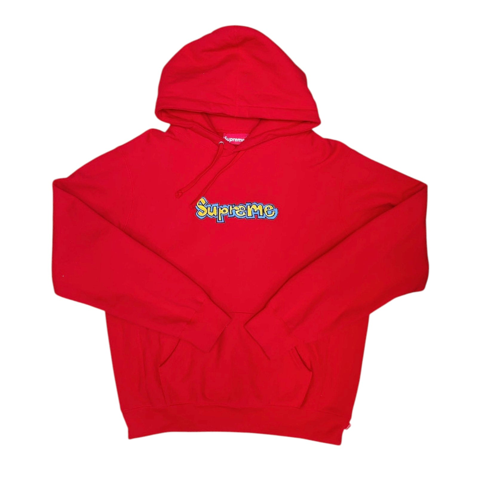 Supreme SS18 Gonz Logo Red Hoodie