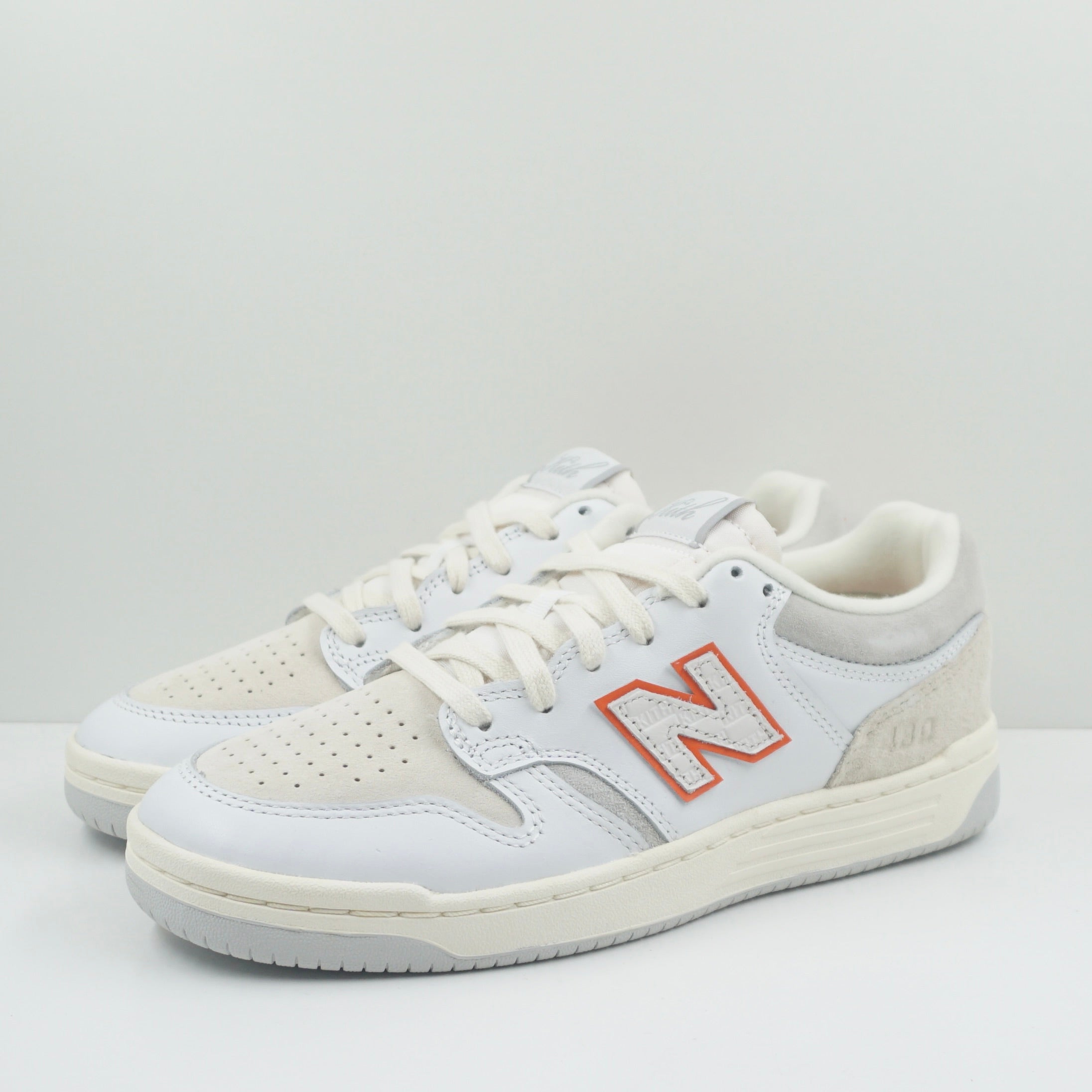 New Balance Numeric 480 Kith Madison Square Garden White Orange