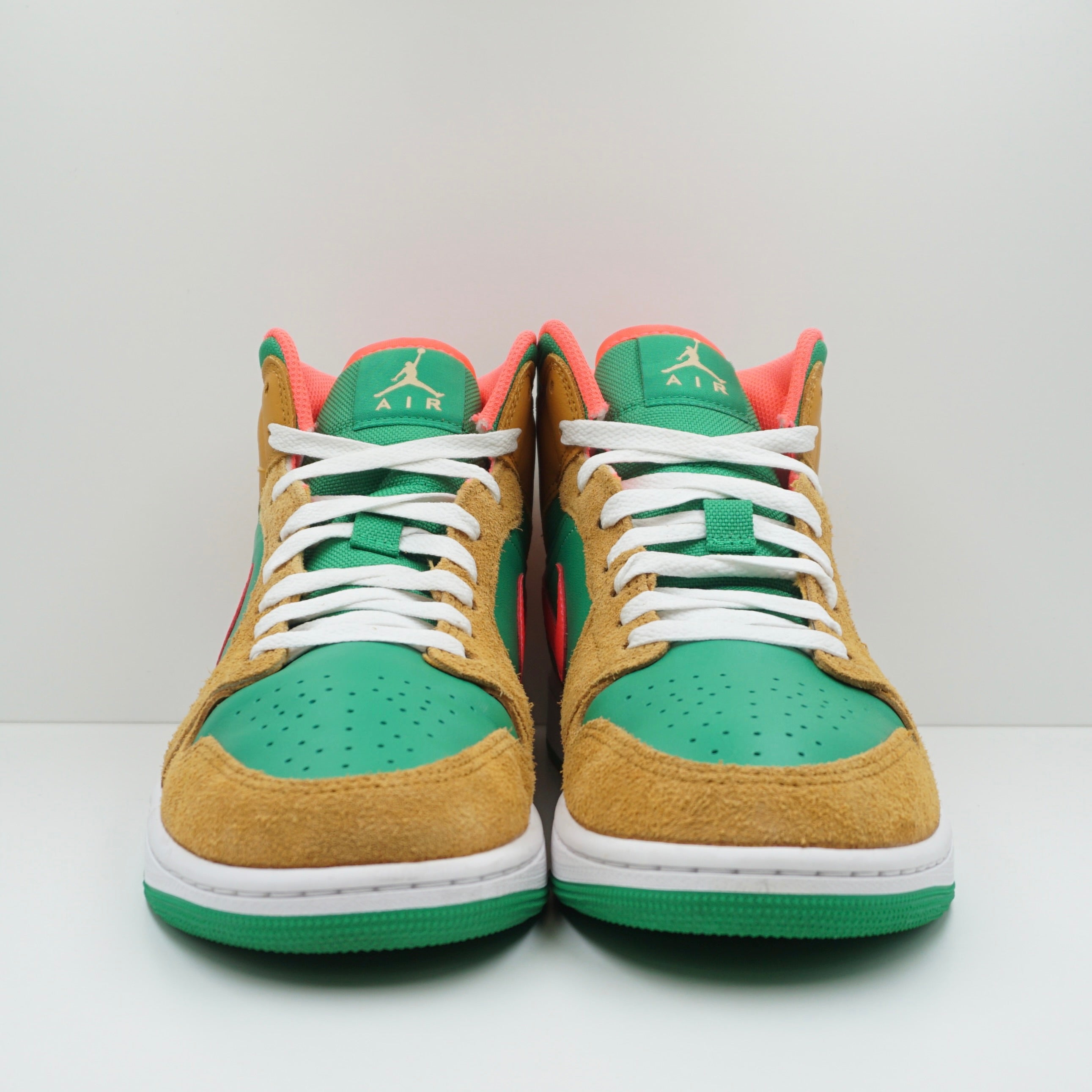 Jordan 1 Mid SE Wheat Watermelon