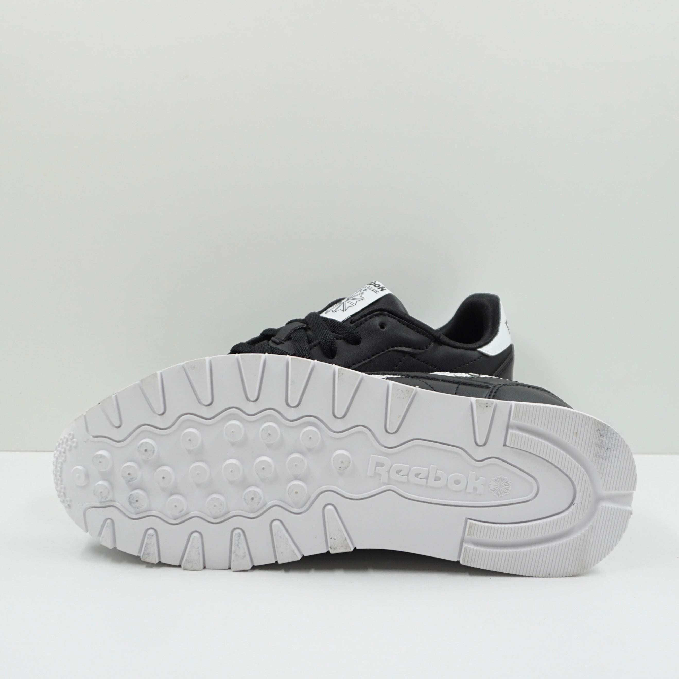 Reebok Classic Leather Flower Crowns Black White
