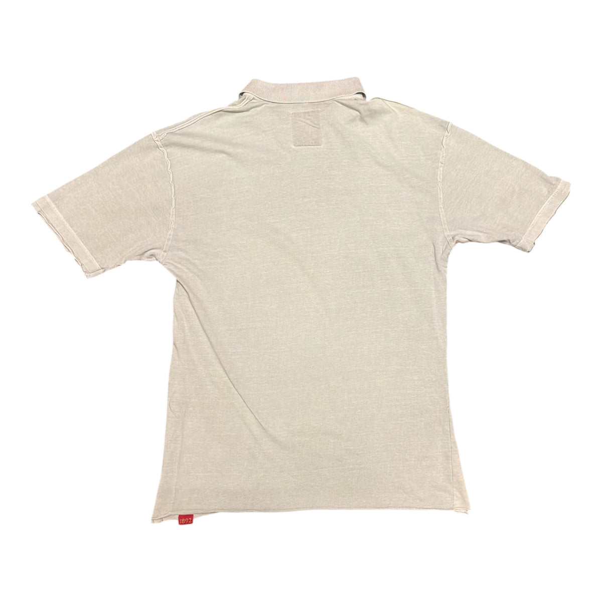 Liverpool FC Inside Out Washed Grey Polo Shirt
