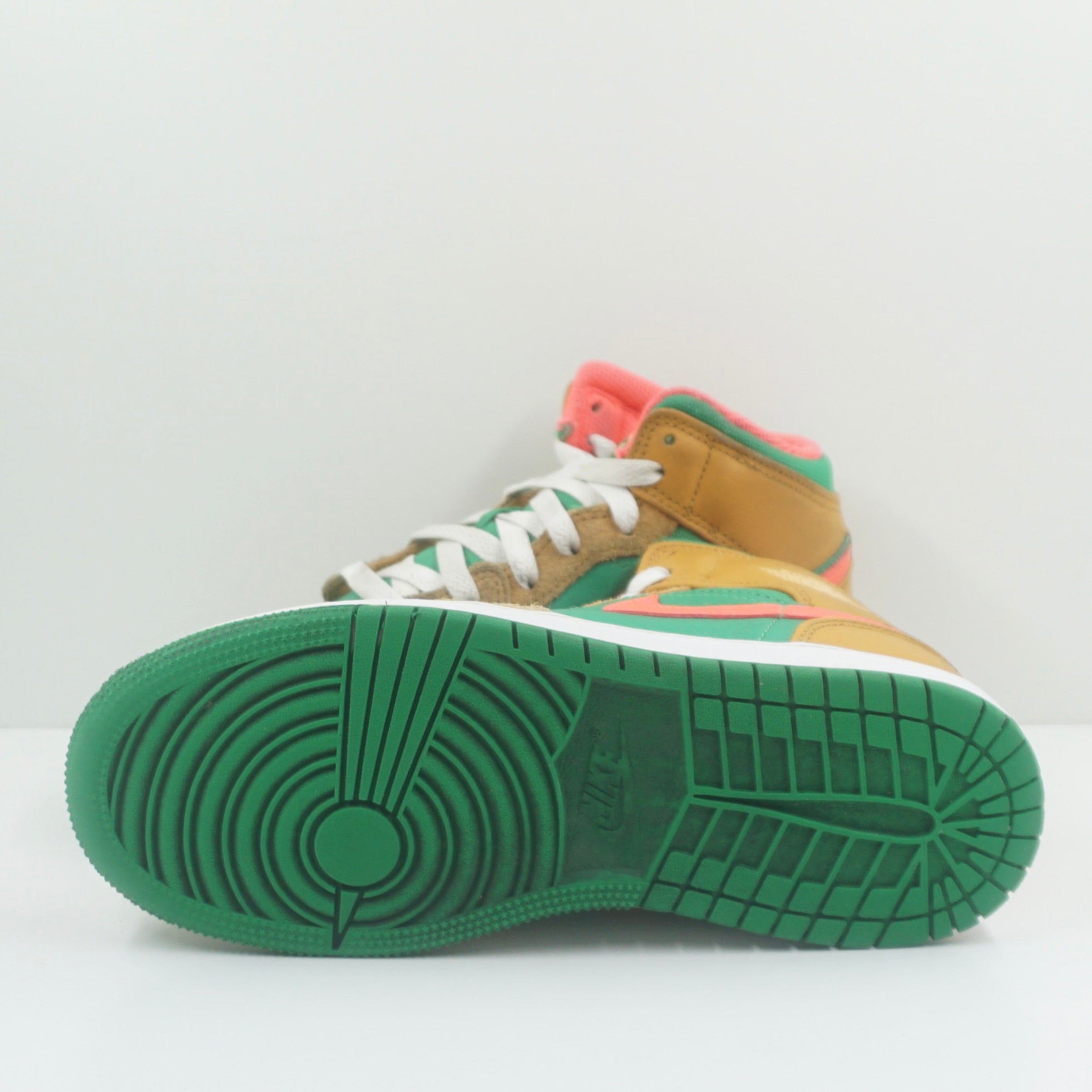 Jordan 1 Mid SE Chutney Lucky Green (GS)