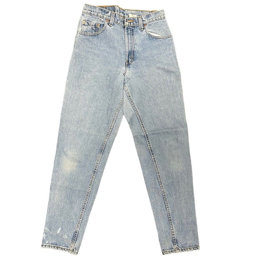 Vintage Levis 550 Blue Relaxed Fit Jeans (W27)