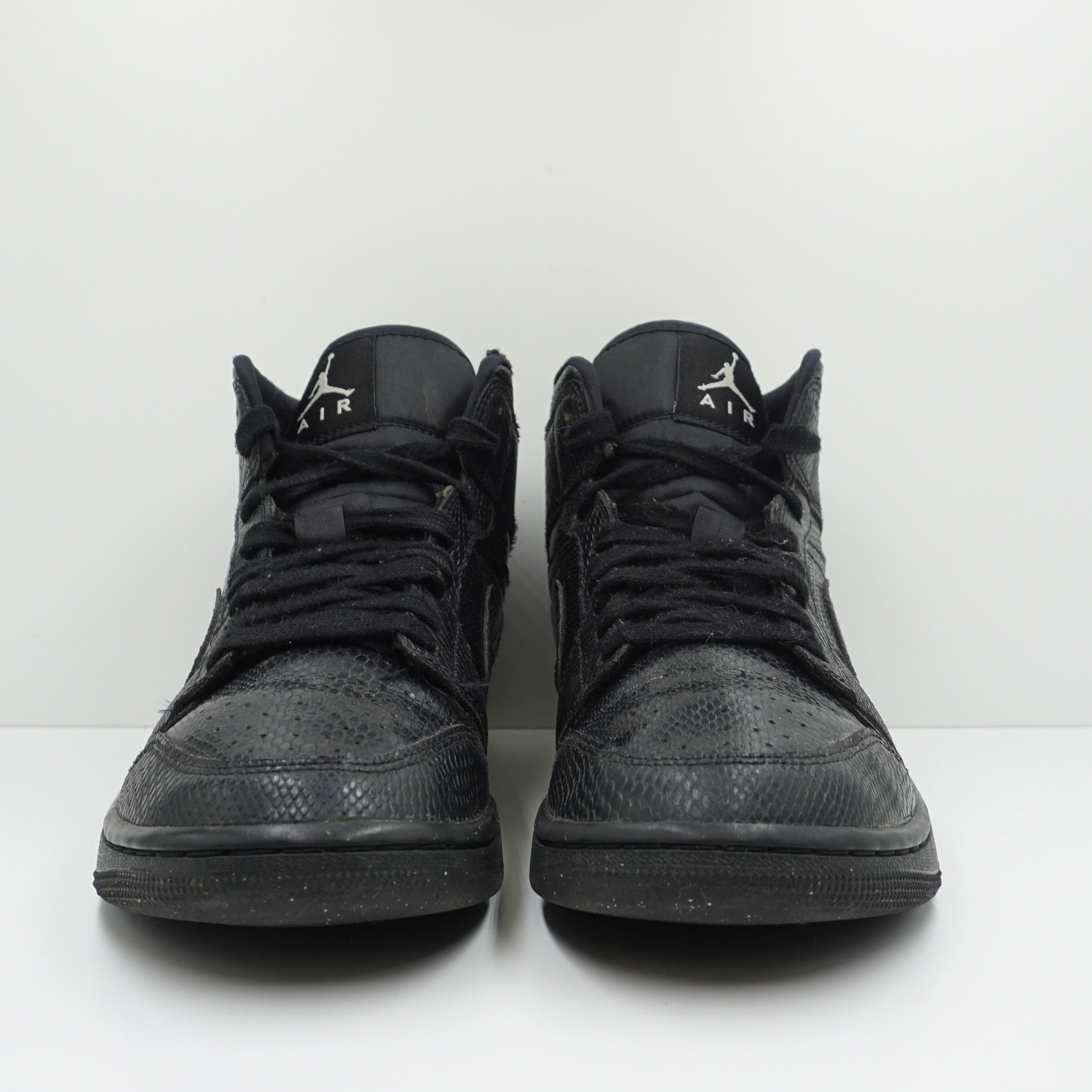 Jordan 1 Mid Black Snakeskin (W)