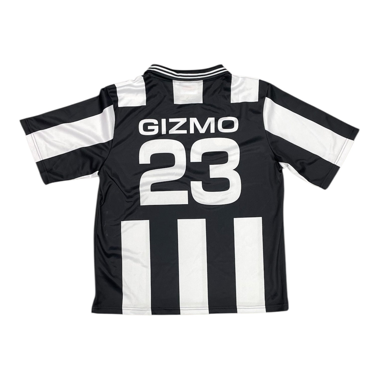 Gizmo White Black Football Jersey