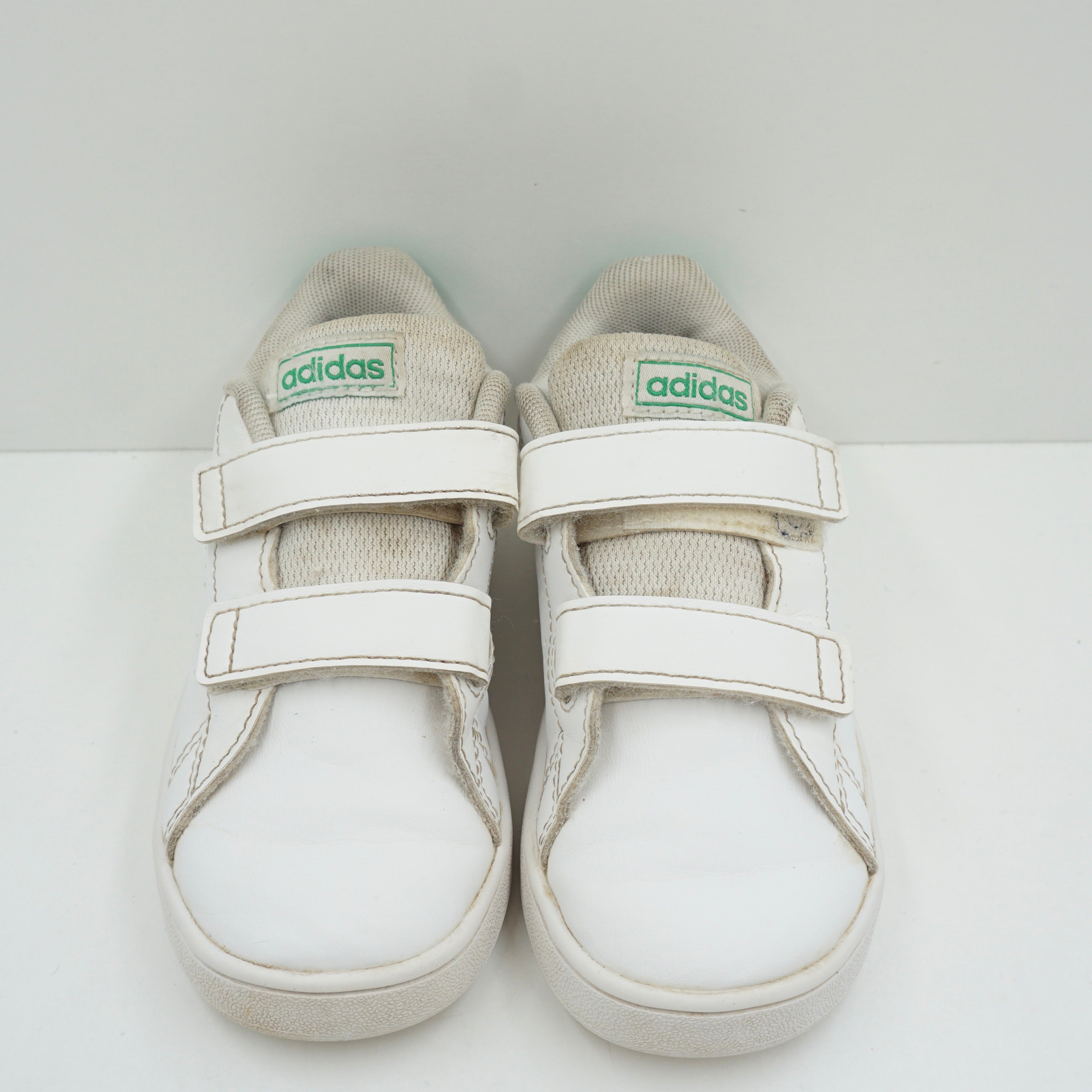 Adidas Advantage I White Green Toddler