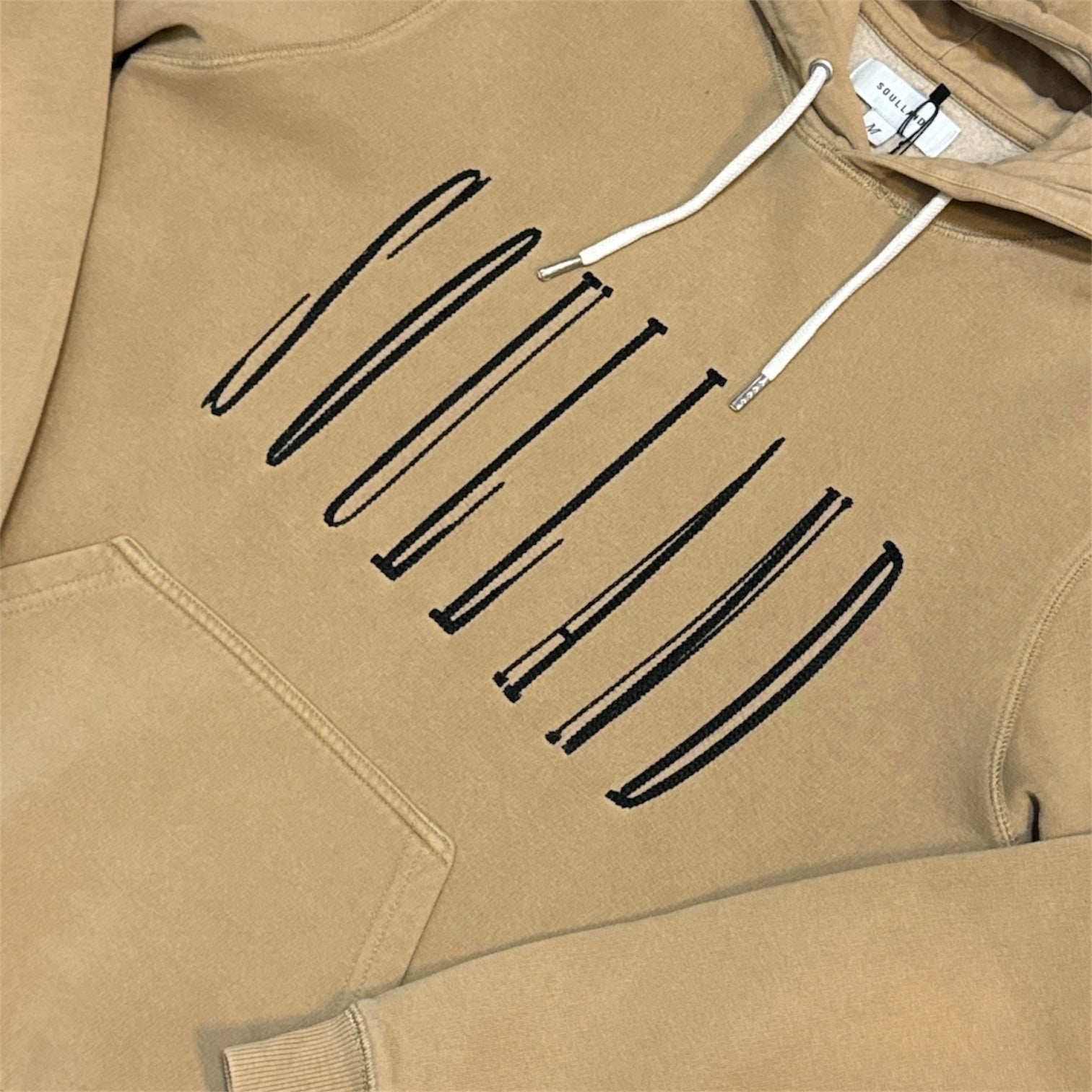 Soulland Samoth Beige Hoodie