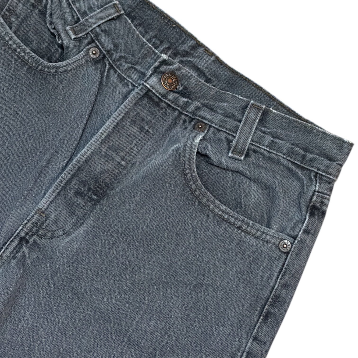 Vintage Levis 701 Grey Jeans (W28/L34)