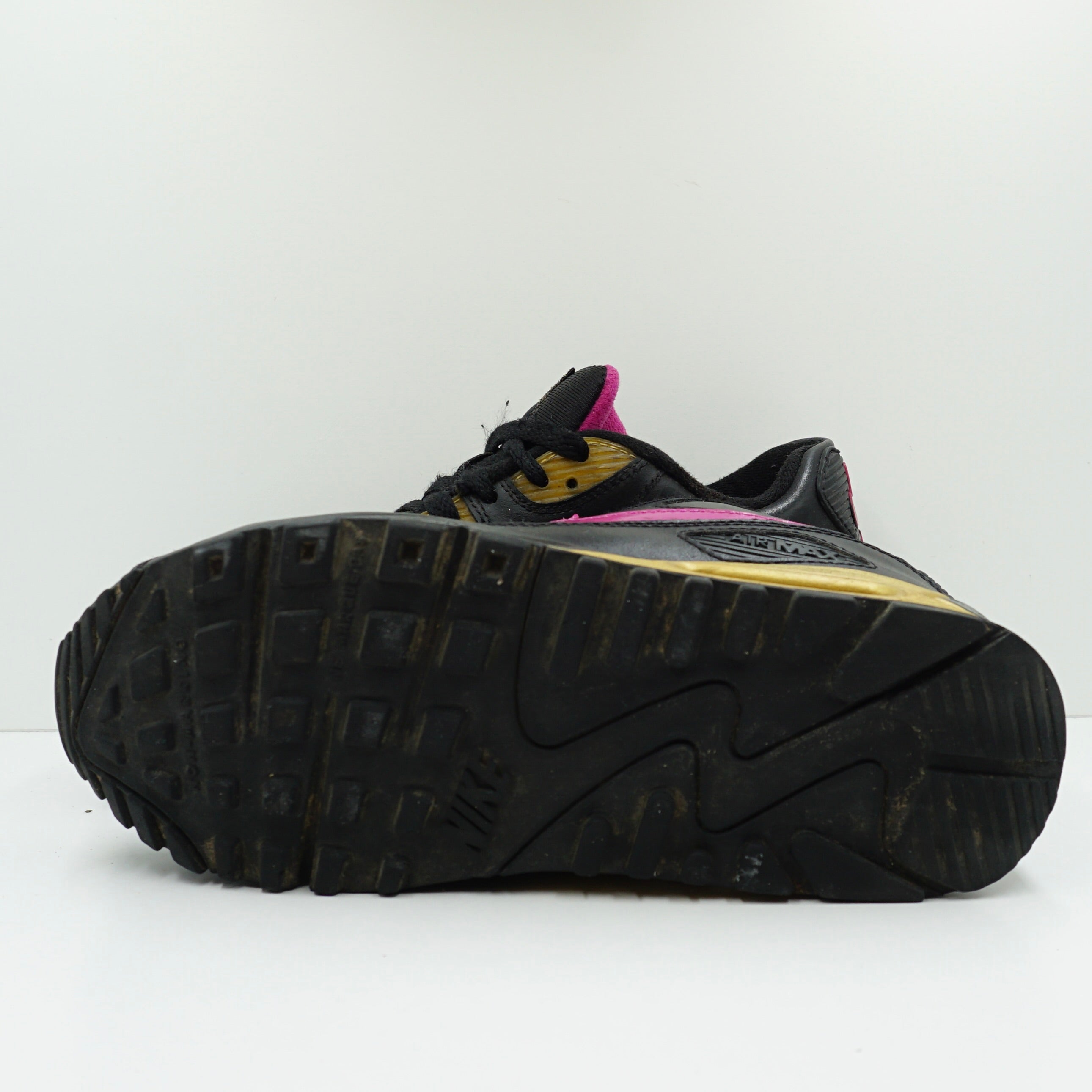 Nike Air Max 90 CL Black Fire Pink (GS)