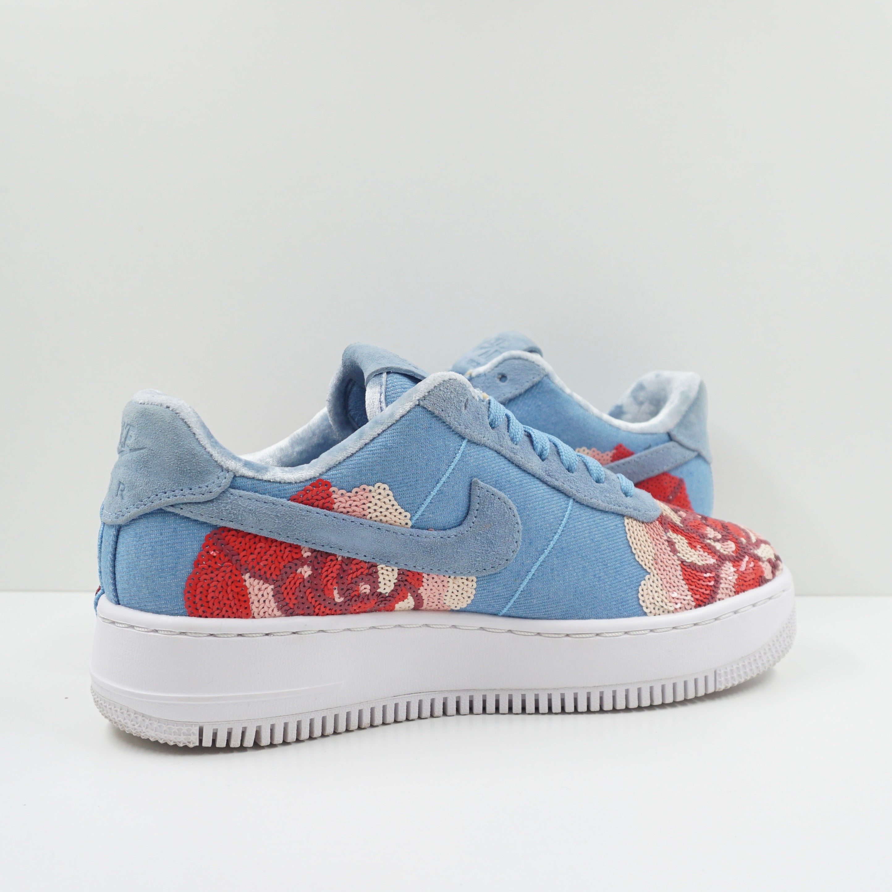 Nike Air Force 1 Upstep Low Denim Rose Sky (W)