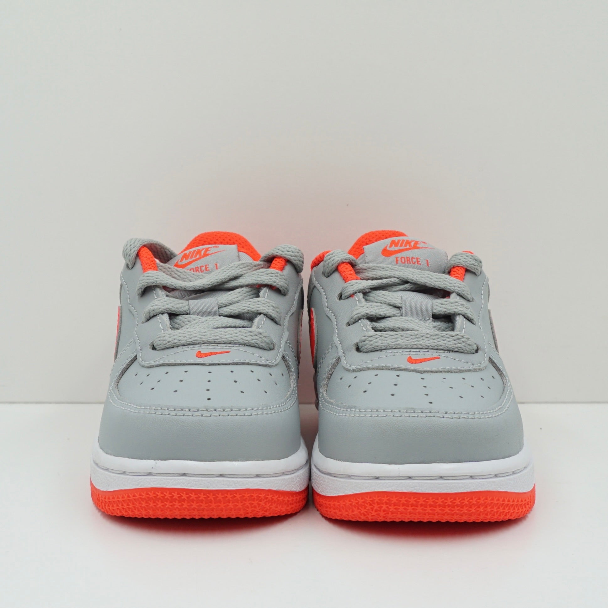 Nike Force 1 Light Smoke Bright Crimson Toddler