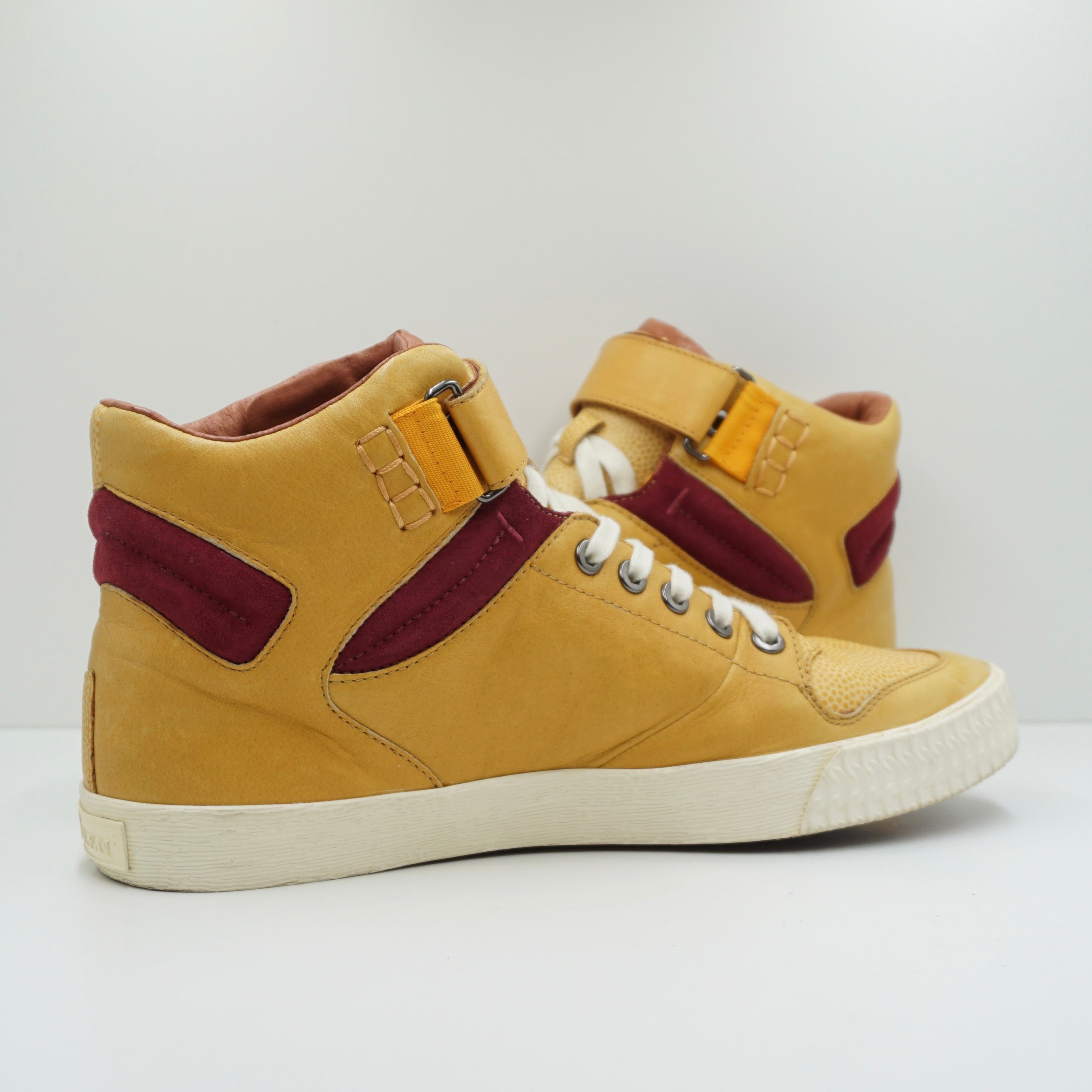Puma x Alexander McQueen Yellow Hi top Sample