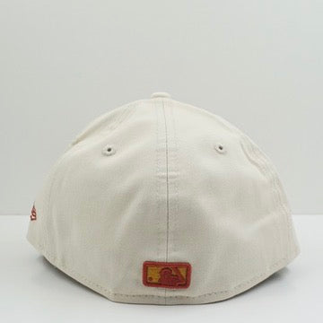 New Era St Louis Cardinals Beige Orange Fitted Cap Low Profile
