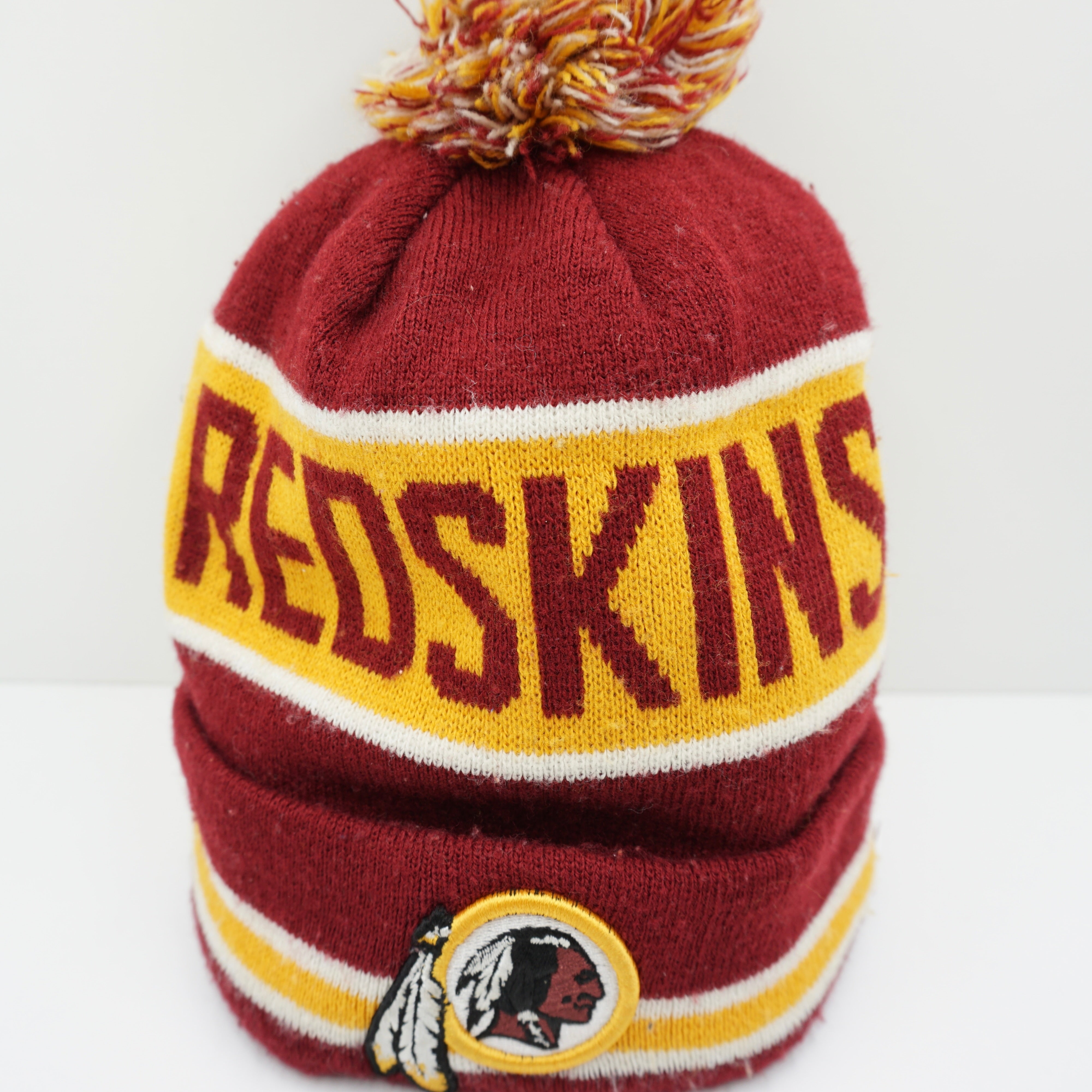 New Era Washington Red Skins Bobble Beanie