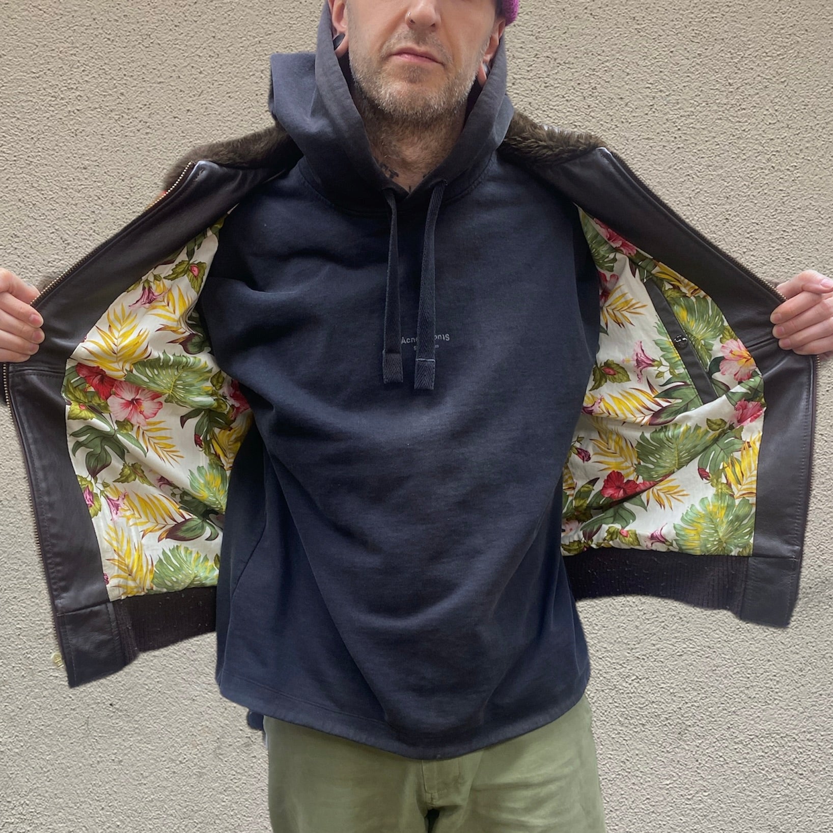 Supreme SS12 x Schott Leather Type A-2 Flight Jacket