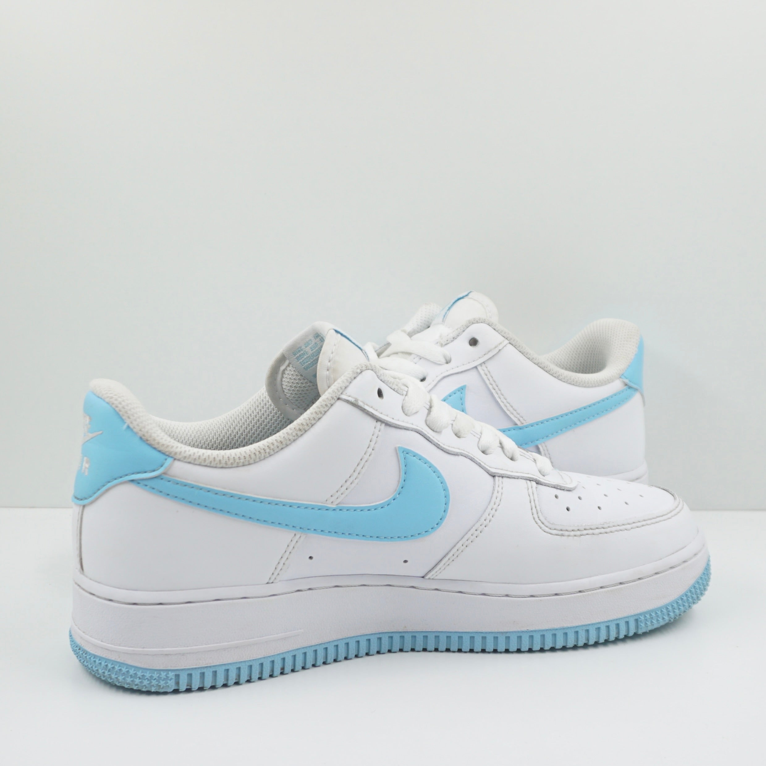 Nike Air Force 1 Low '07 White Aquarius Blue