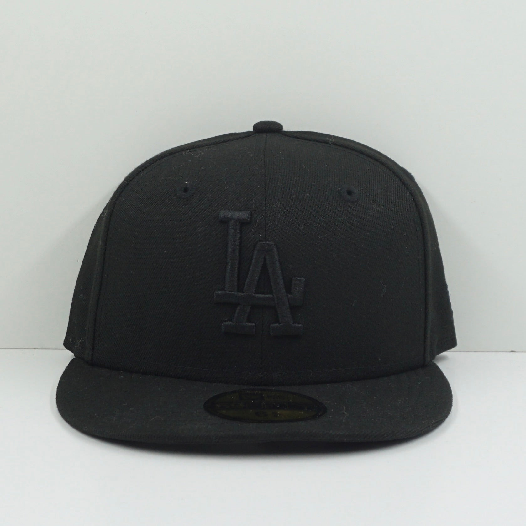 New Era LA Dodgers All Black Fitted Cap