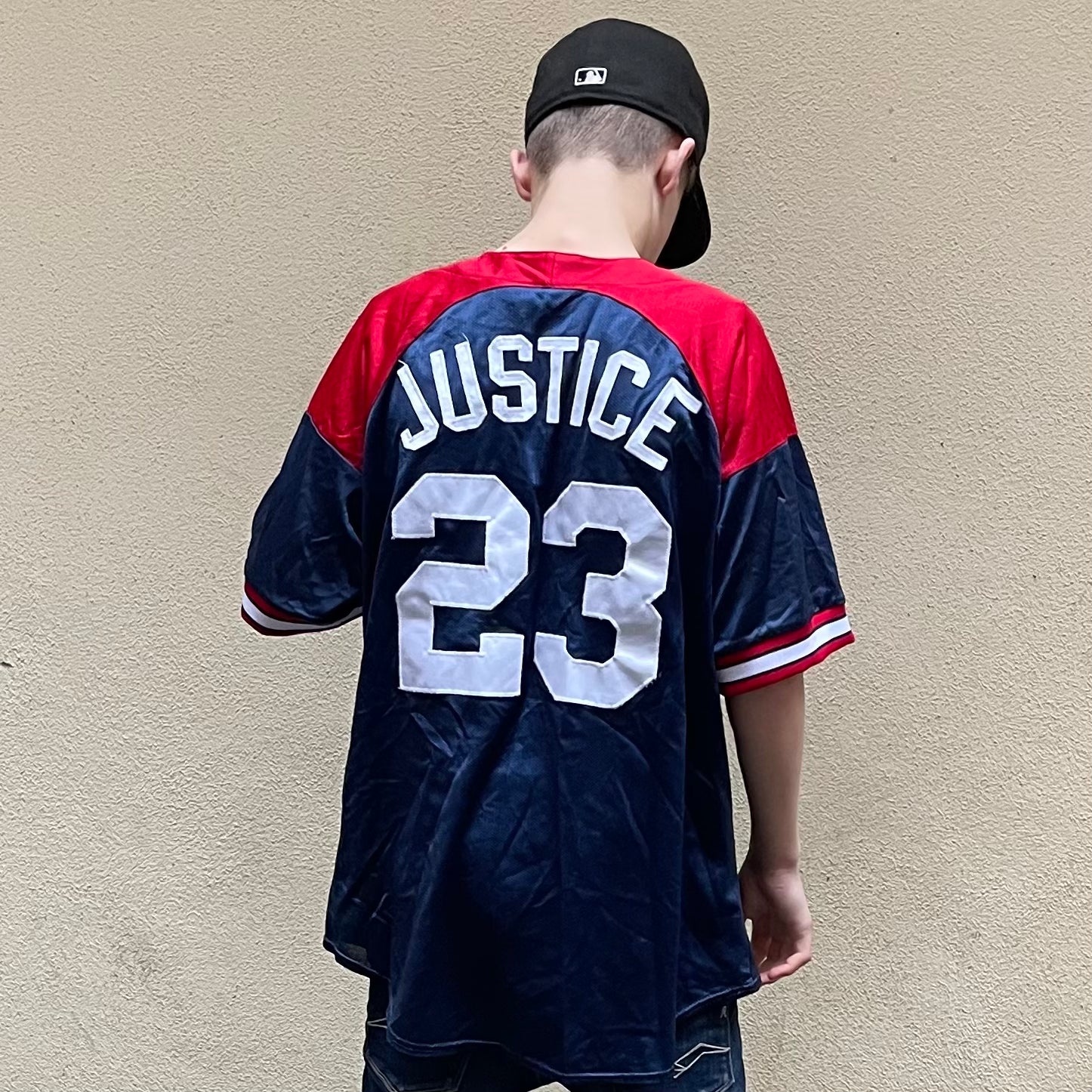Majestic St. Louis Braves Justice #23 Baseball Jersey