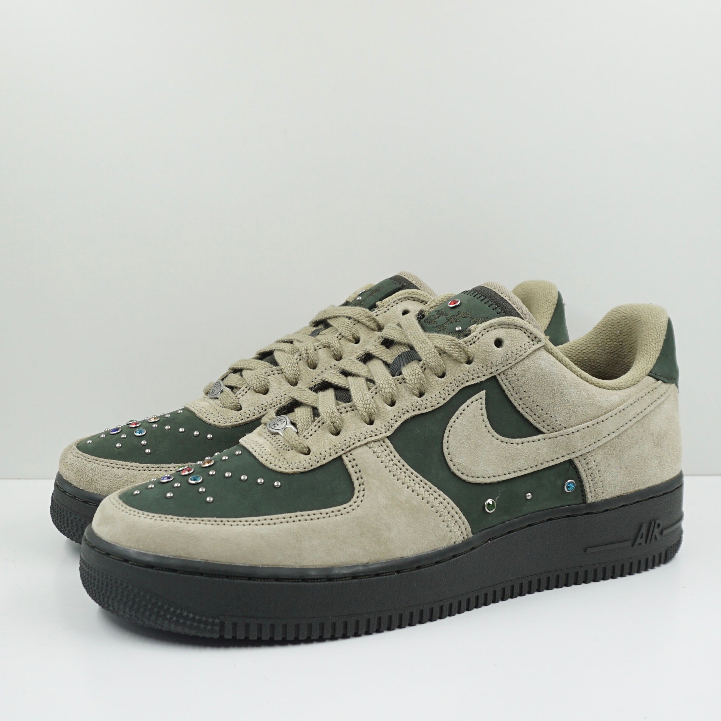 Nike Air Force 1 Low Dark Army Neutral Olive Gems