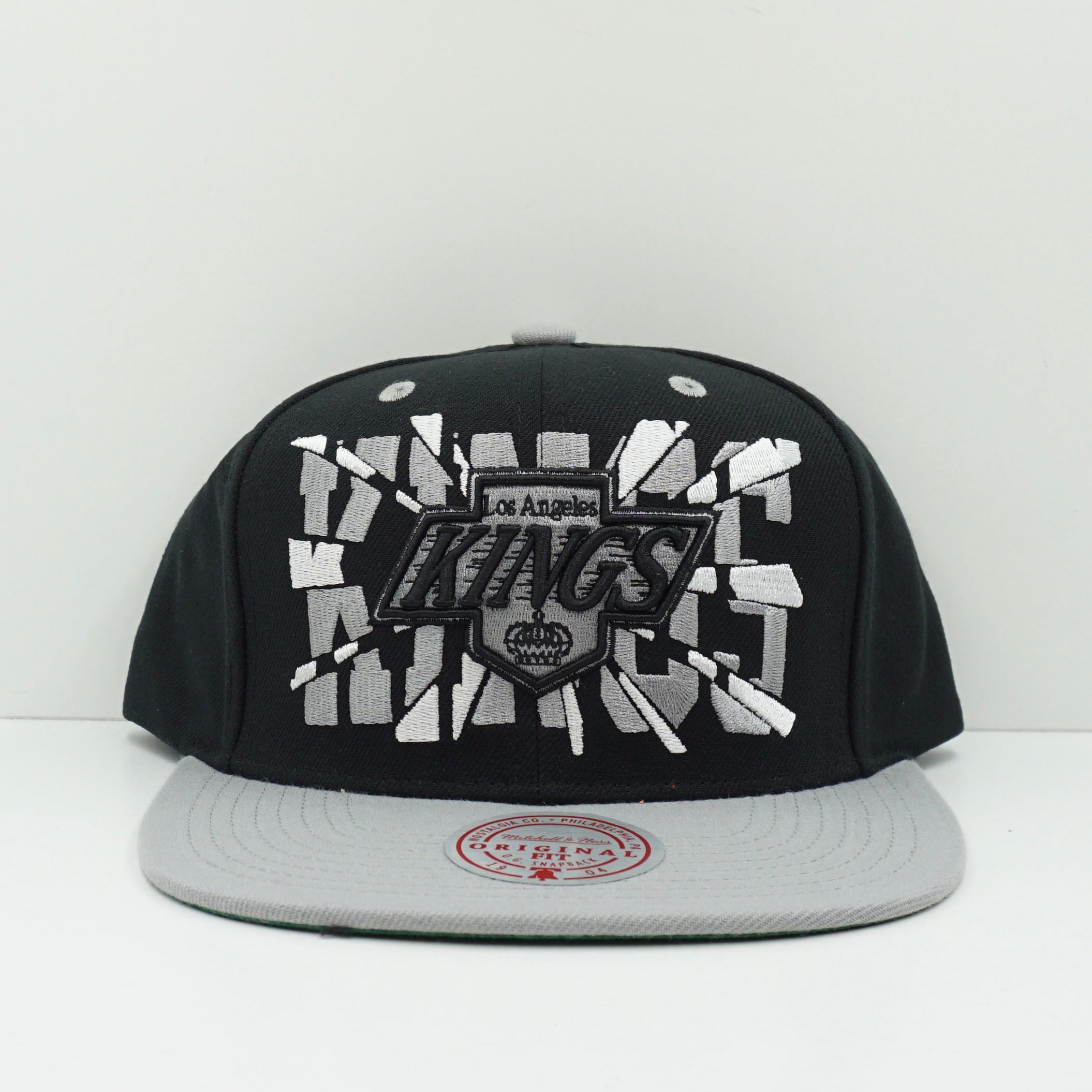 Mitchell & Ness Los Angeles Kings Black Grey O.G. Snapback Cap