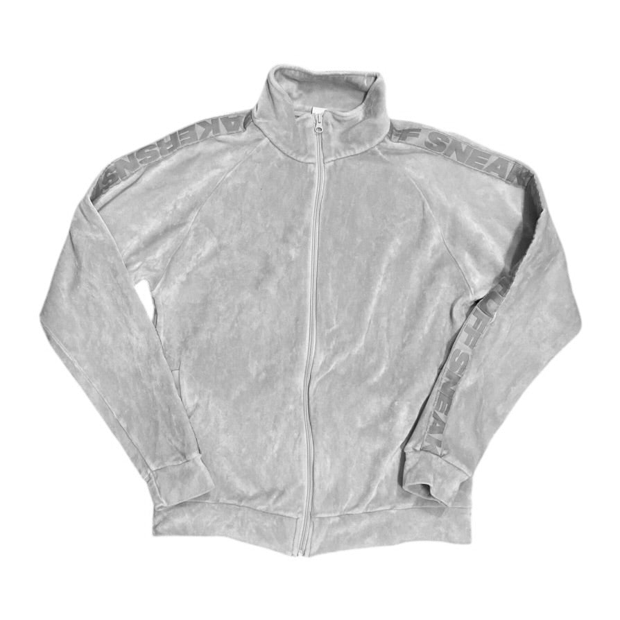 Sneakersnstuff Grey Velour Track Top