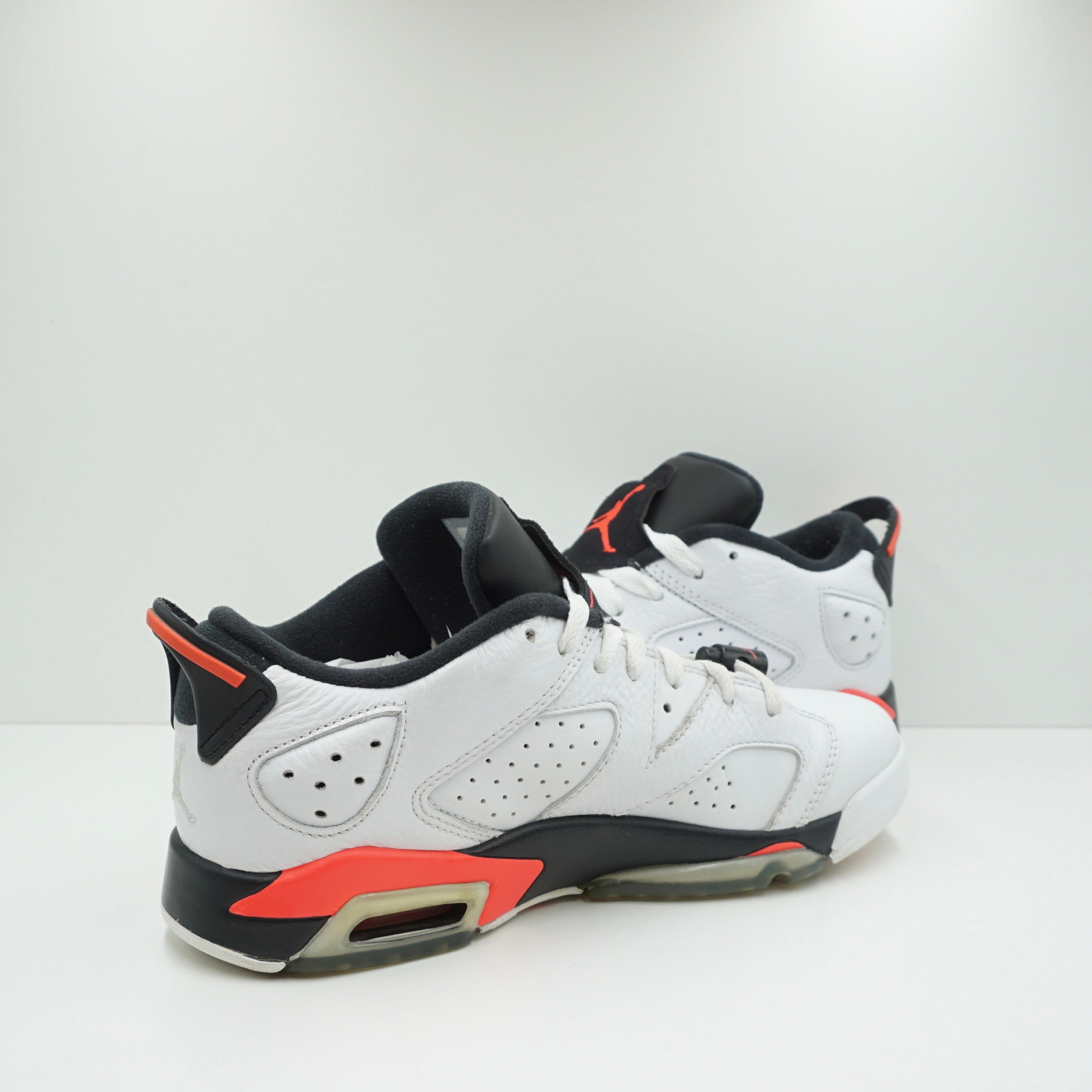 Jordan 6 Retro Low White Infrared 23 Black (GS)
