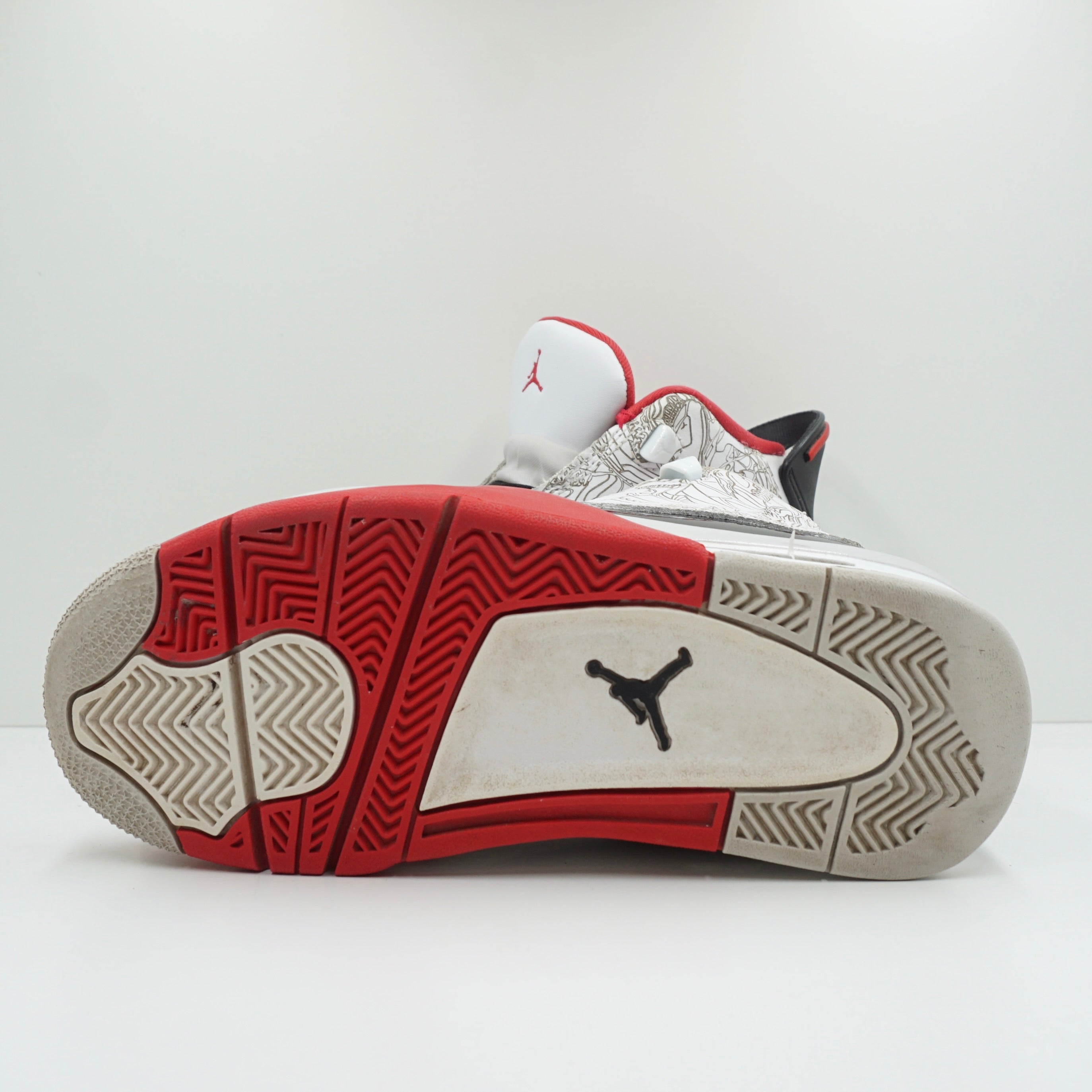 Jordan Dub Zero White Varsity Red (2022) (GS)