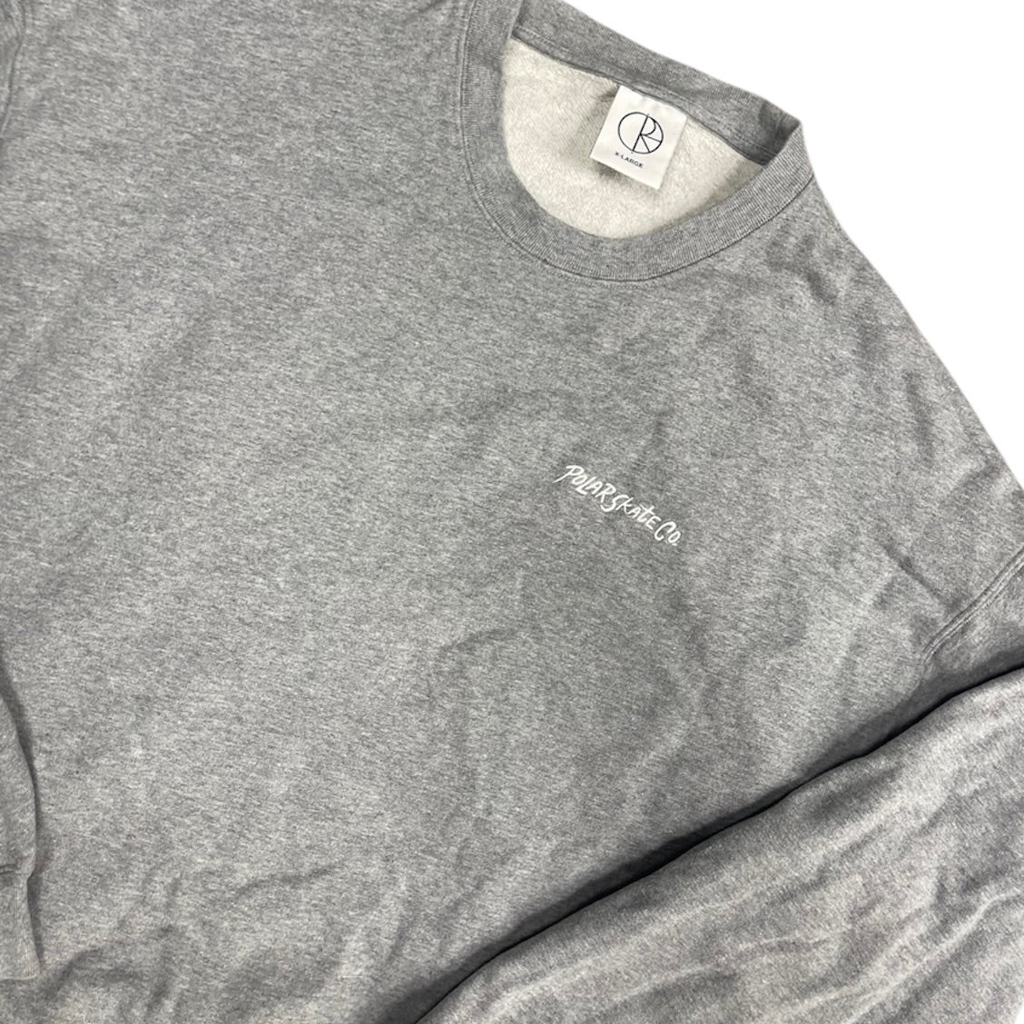 Polar Skate Co Grey Crewneck