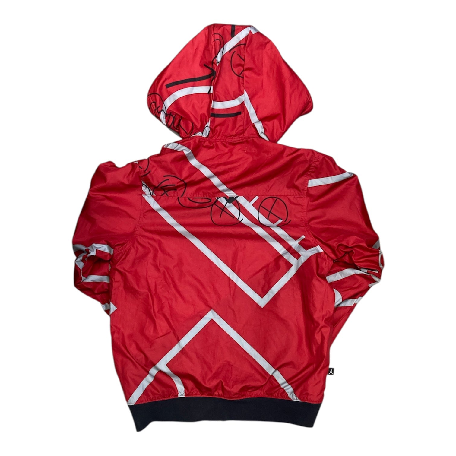 Jordan Red White Black Reversible Jacket