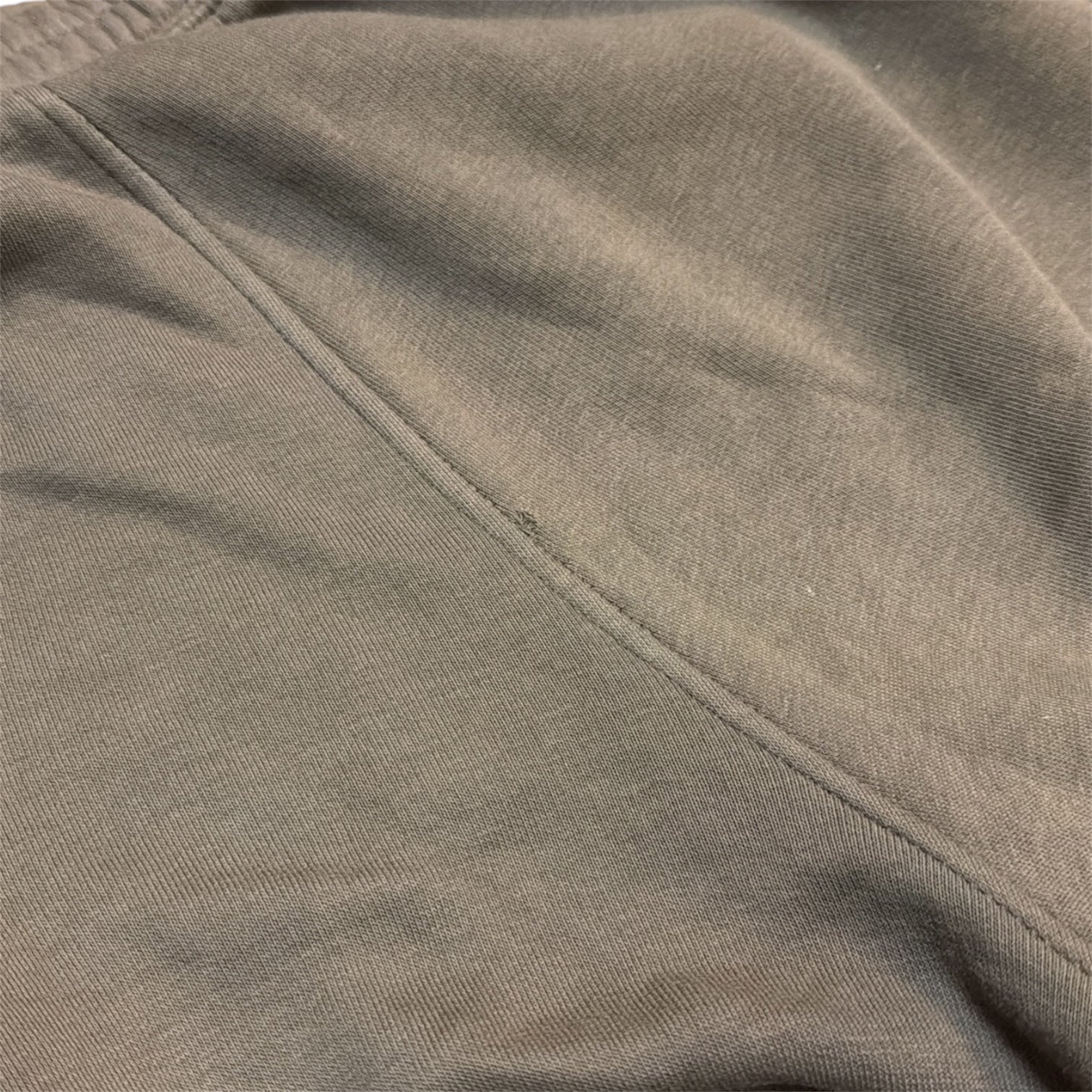 Nike Sportswear Club Cropped Pleated Brown Sweatpants