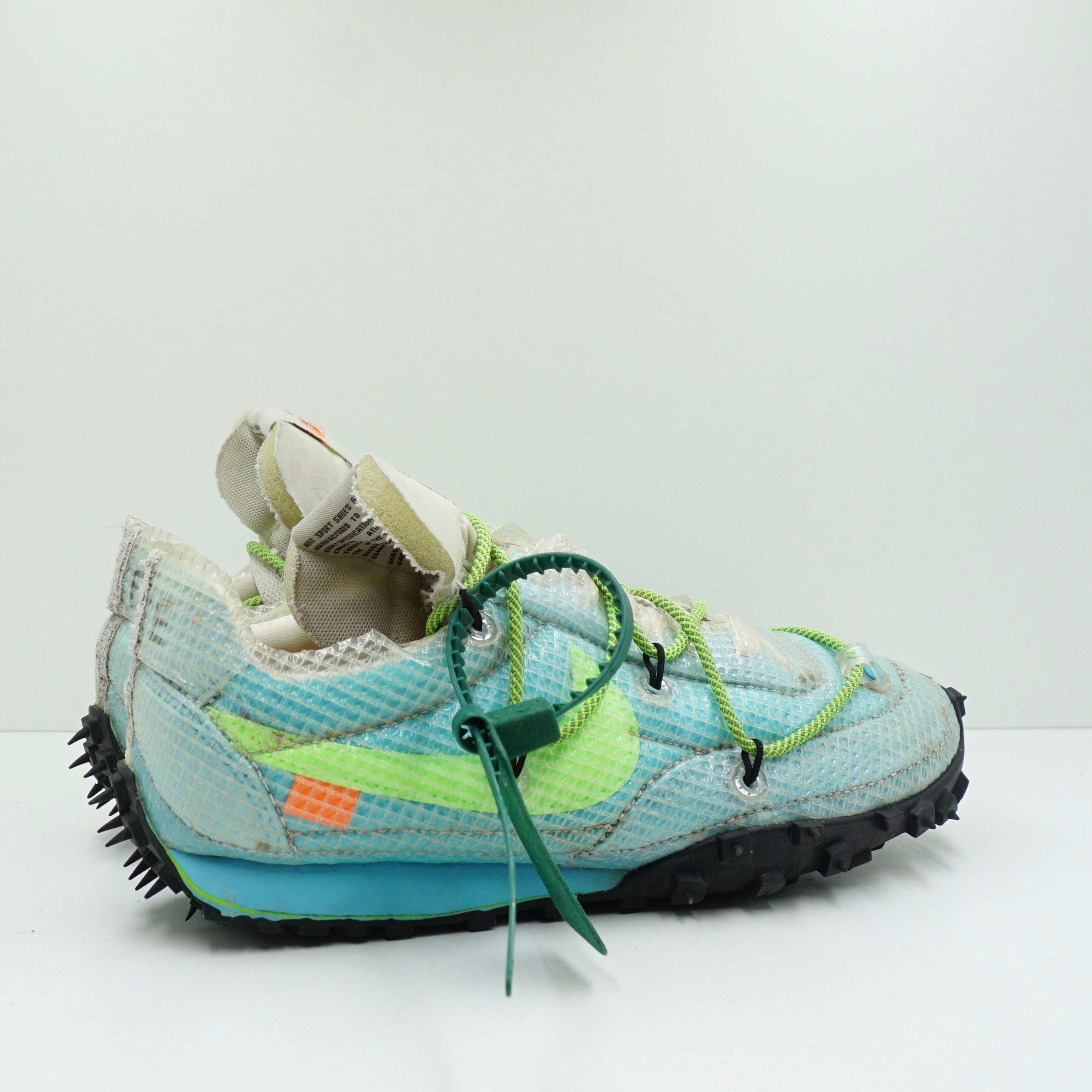 Nike Waffle Racer Off-White Vivid Sky (W)