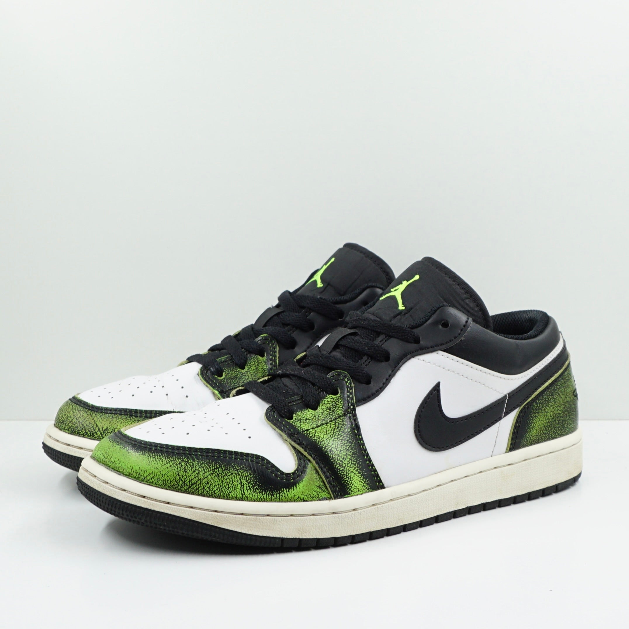 Jordan 1 Low Wear Away Electric Green