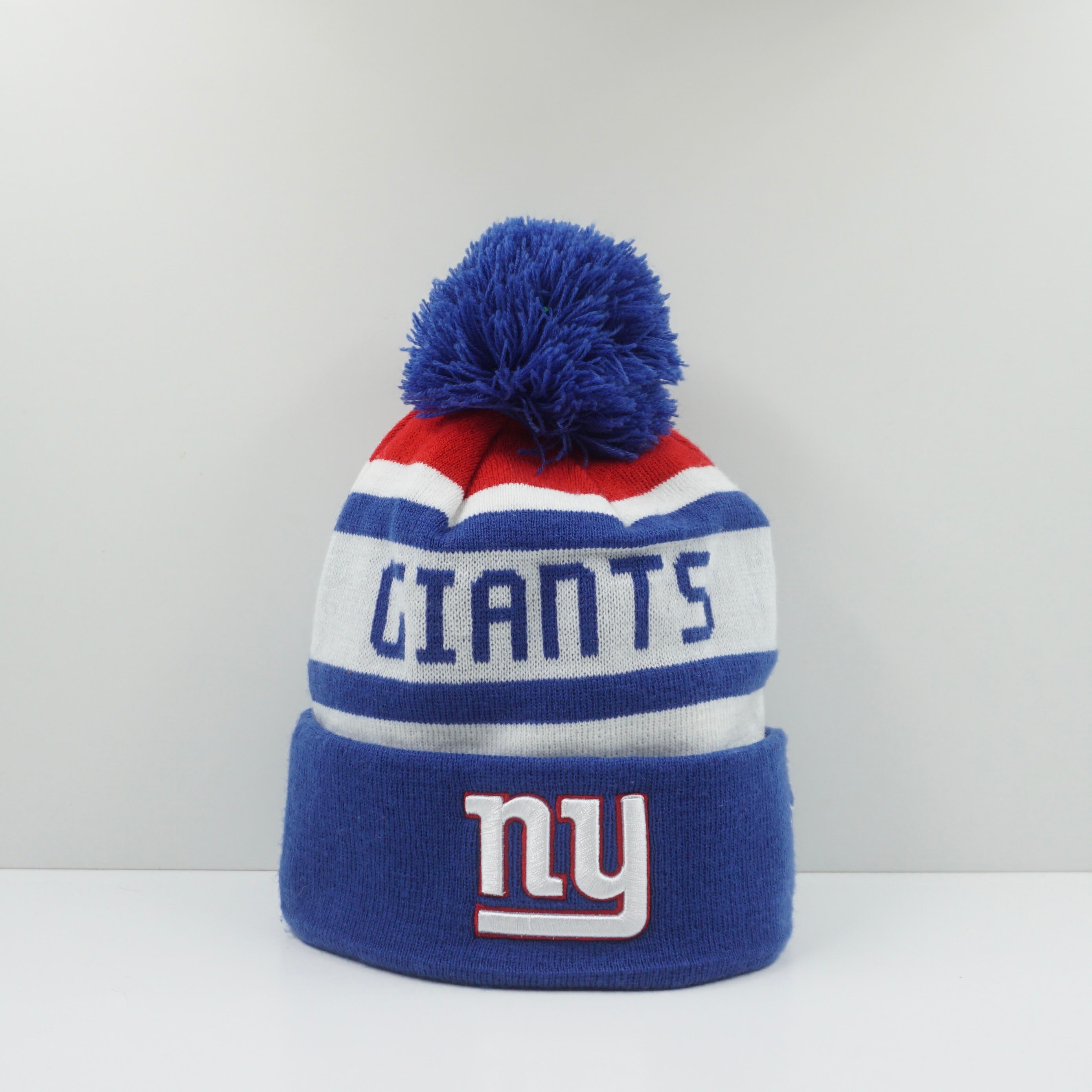 New Era New York Giants Bobble Top Beanie
