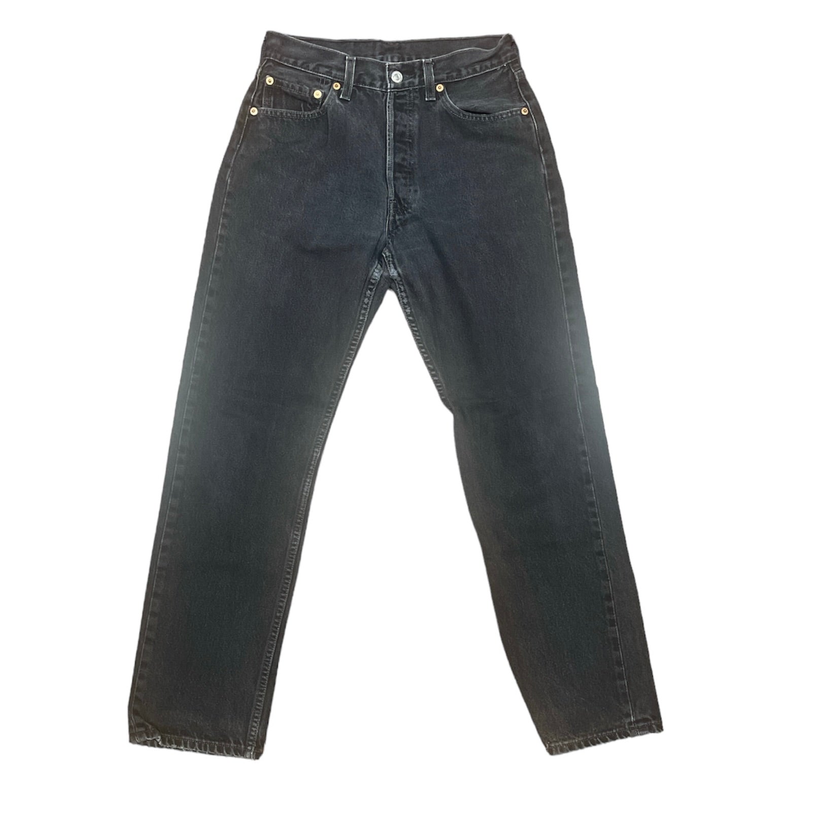 Vintage Levis 501 Vintage Black Jeans (W29/L30)(W)