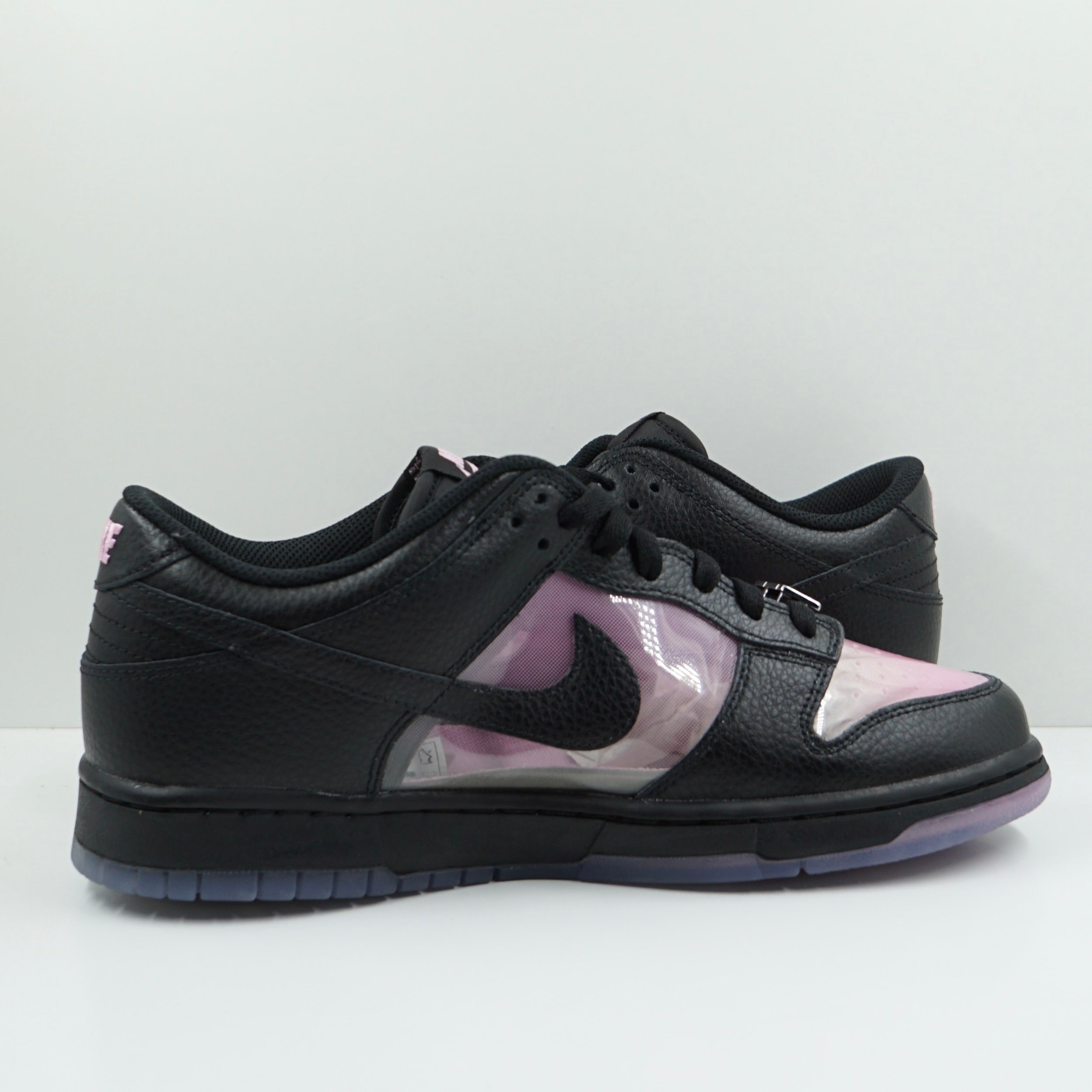 Nike Dunk Low Retro Transparent Black Pink Rise