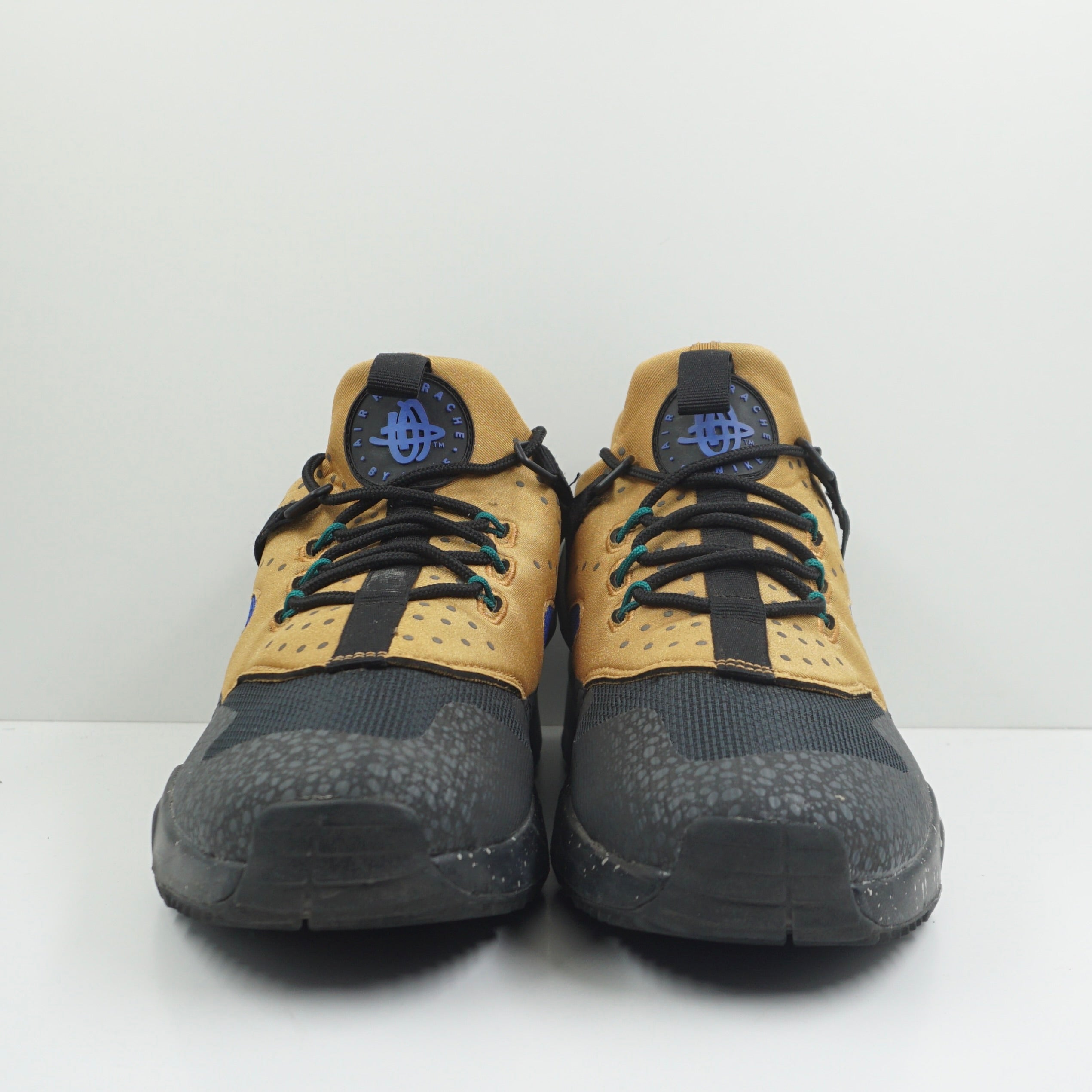Nike Air Huarache Utility Premium Bronze Racer Blue