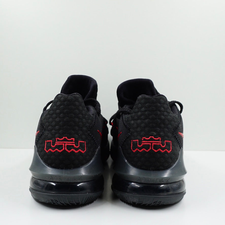 Nike LeBron 17 Low Black Red Dark Grey