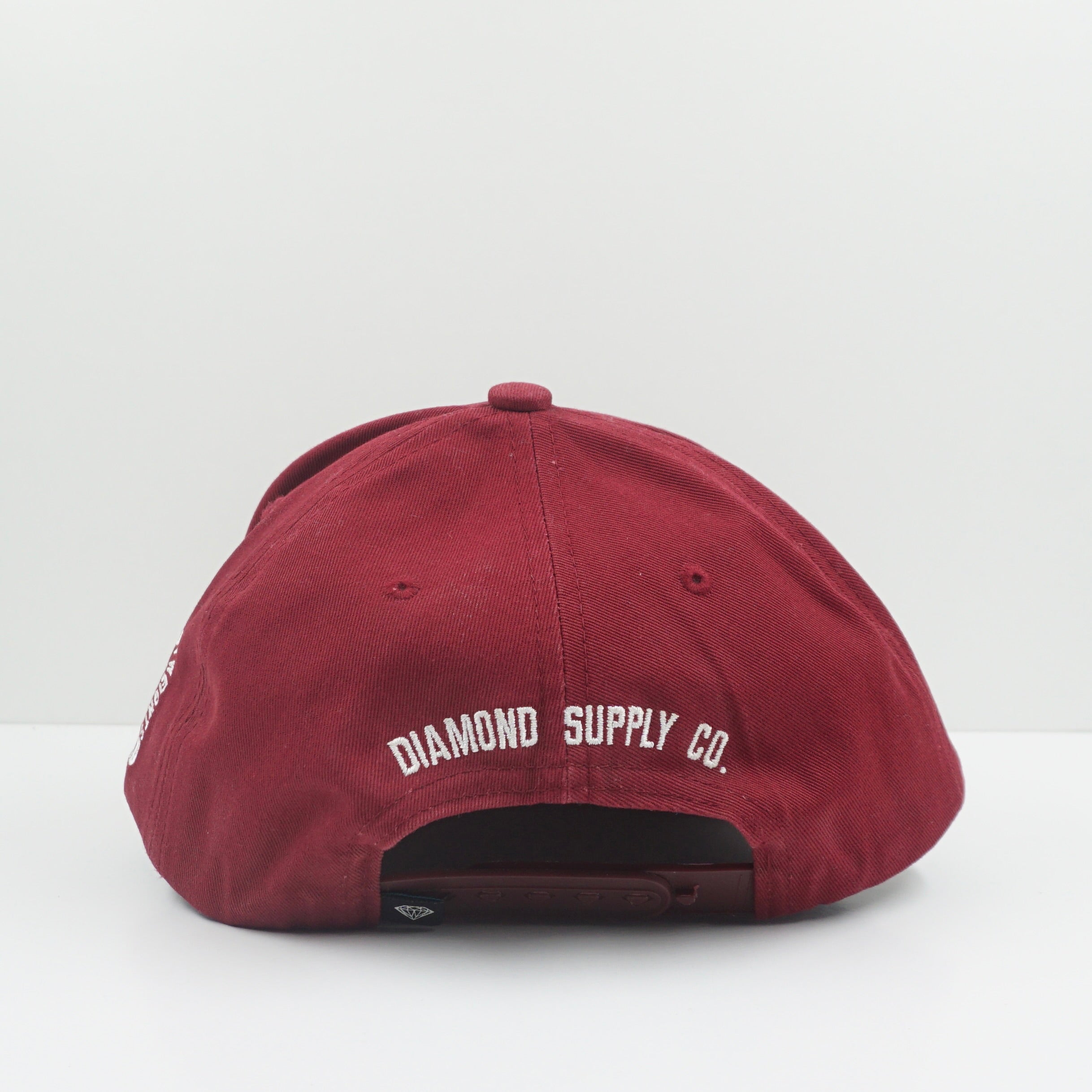 Diamond Supply Bugundy Snapback Cap