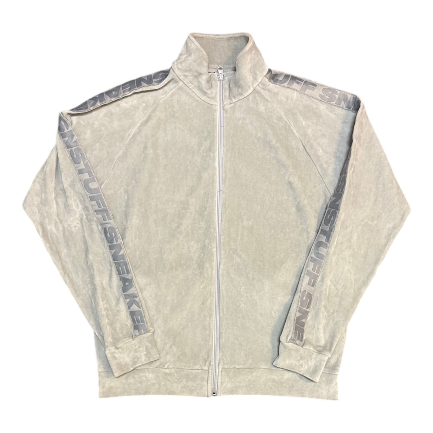 Sneakersnstuff Grey Velour Track Top