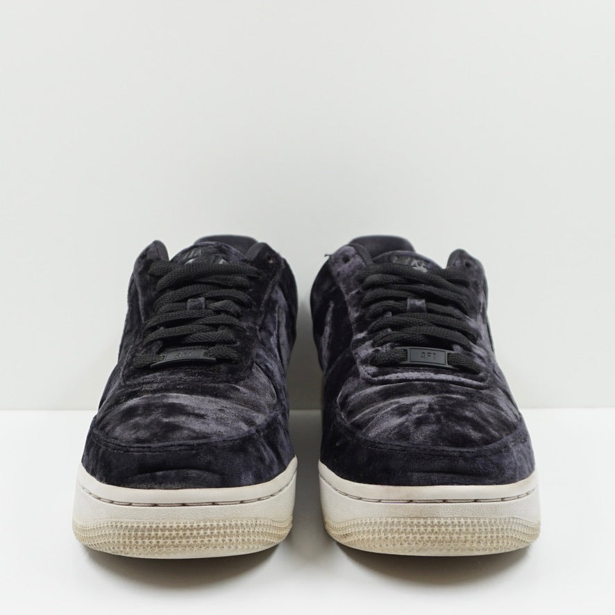 Nike Air Force 1 Low Black Velvet (W)
