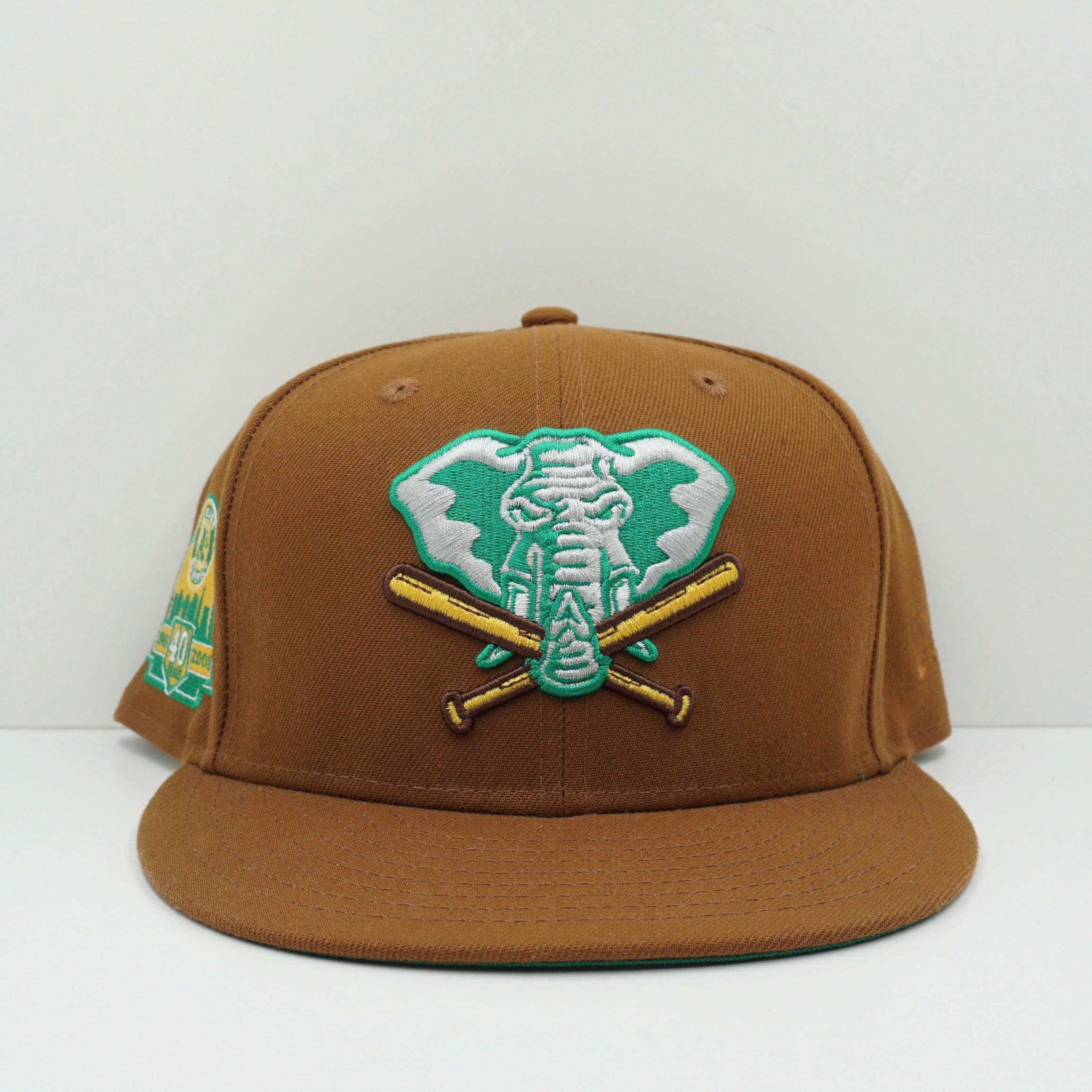 New Era Oakland Athletics Brown Elephant Fitted Cap