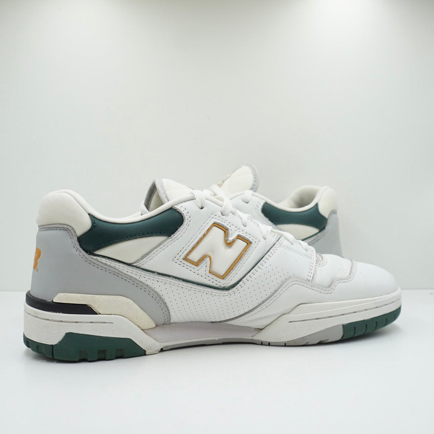 New Balance 550 White Nightwatch Green