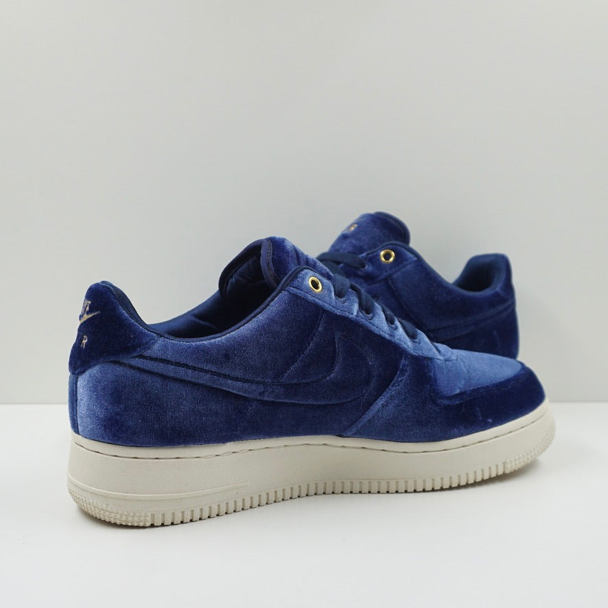 Nike Air Force 1 Low Premium 3 Velour Blue Void